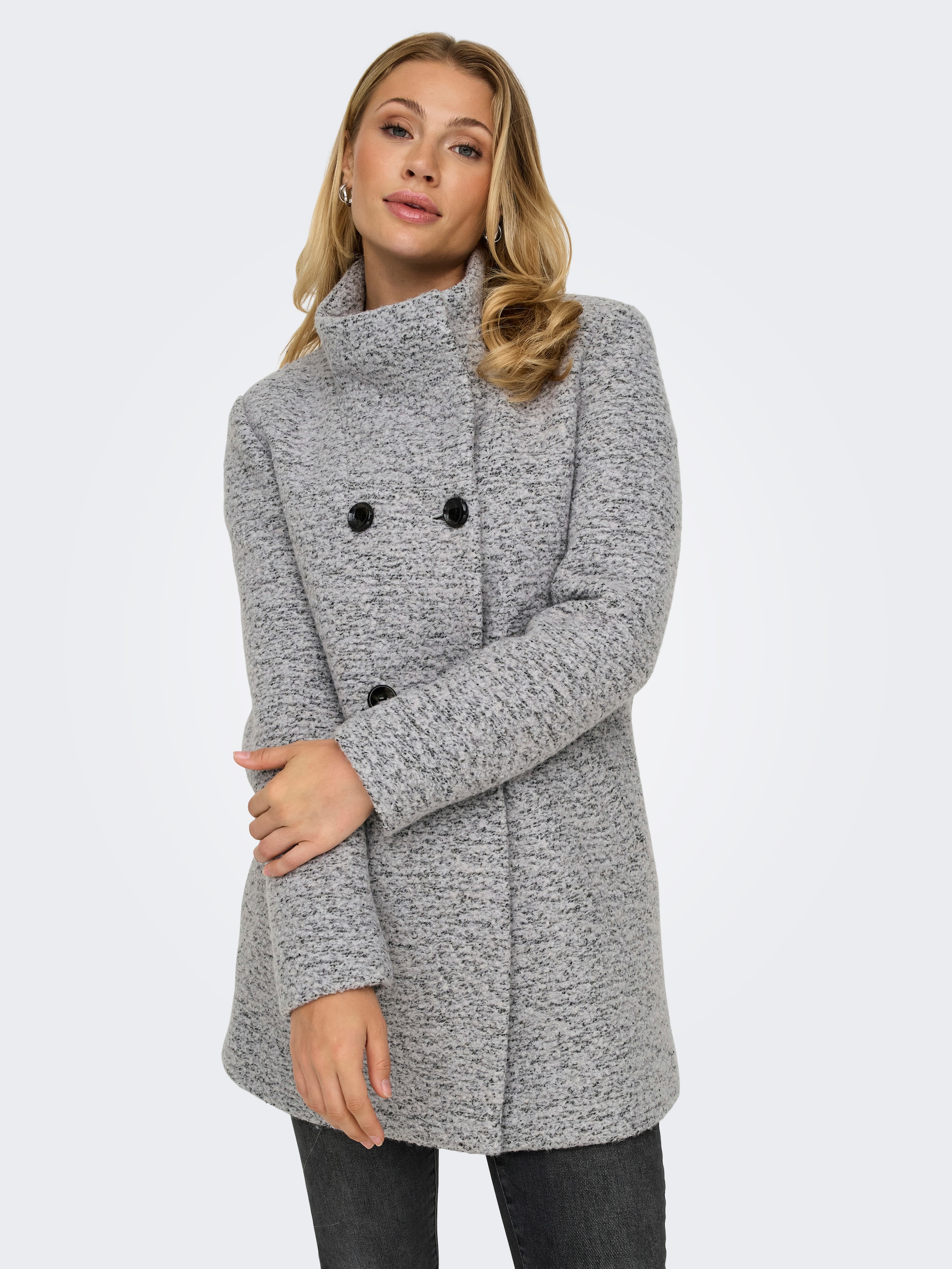 Langjacke »ONLNEWSOPHIA WOOL COAT OTW CC«, mit Wolle