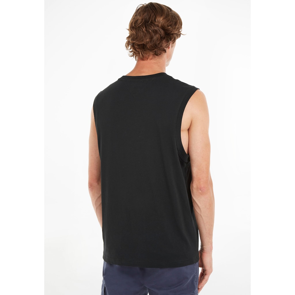 Tommy Jeans T-Shirt »TJM RLXD TJ BASKETBALL TANK«, mit Rundhalsausschnitt