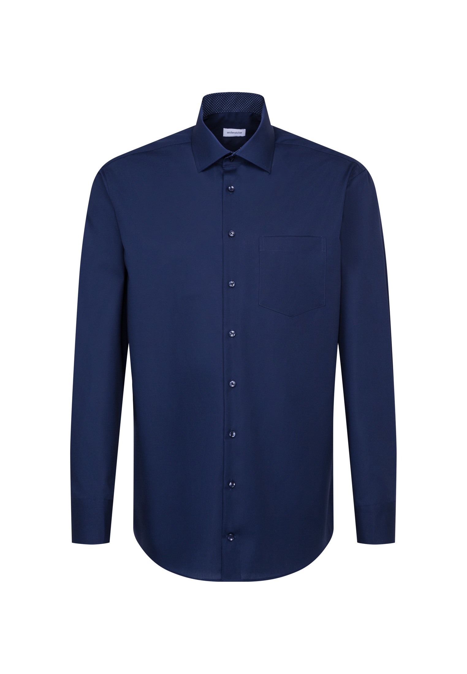 seidensticker Businesshemd »Schwarze Rose« Regular 1/1 Kentkragen Uni