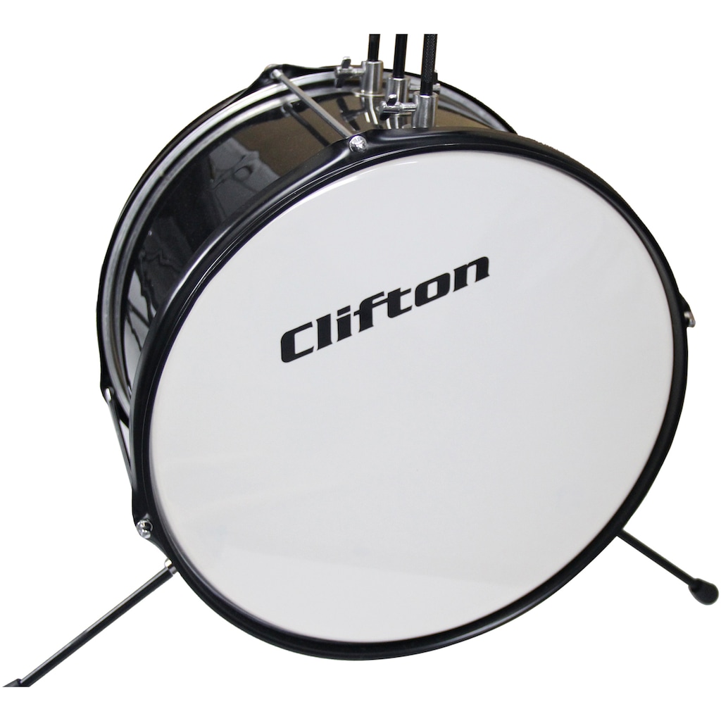 Clifton Kinderschlagzeug »Junior Drum, schwarz«