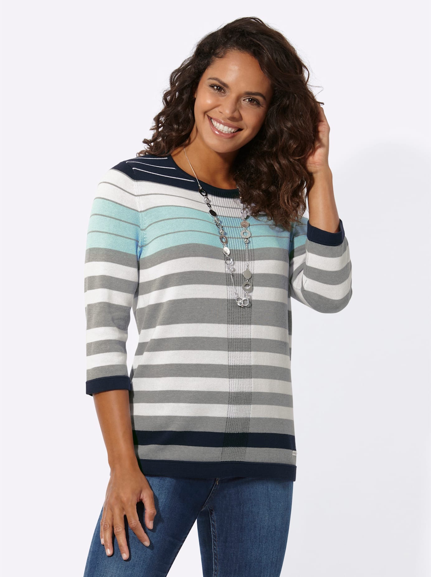 Casual Looks 3/4 Arm-Pullover »Pullover«