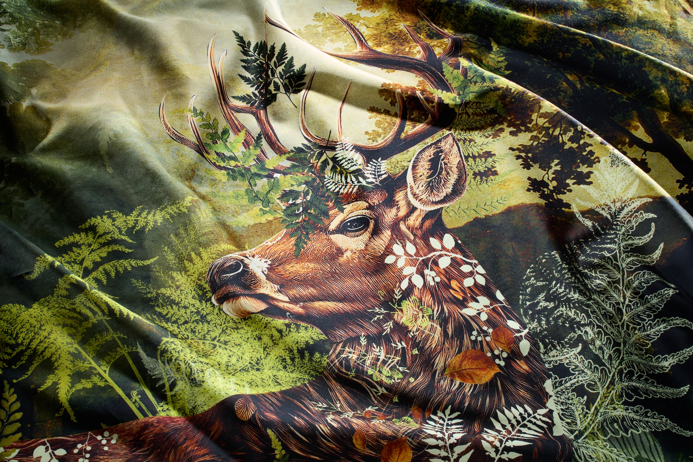 fleuresse Bettwäsche »Bed Art S« 2 Stk. Mako Satin 100% Baumwolle mit Reißverschluss