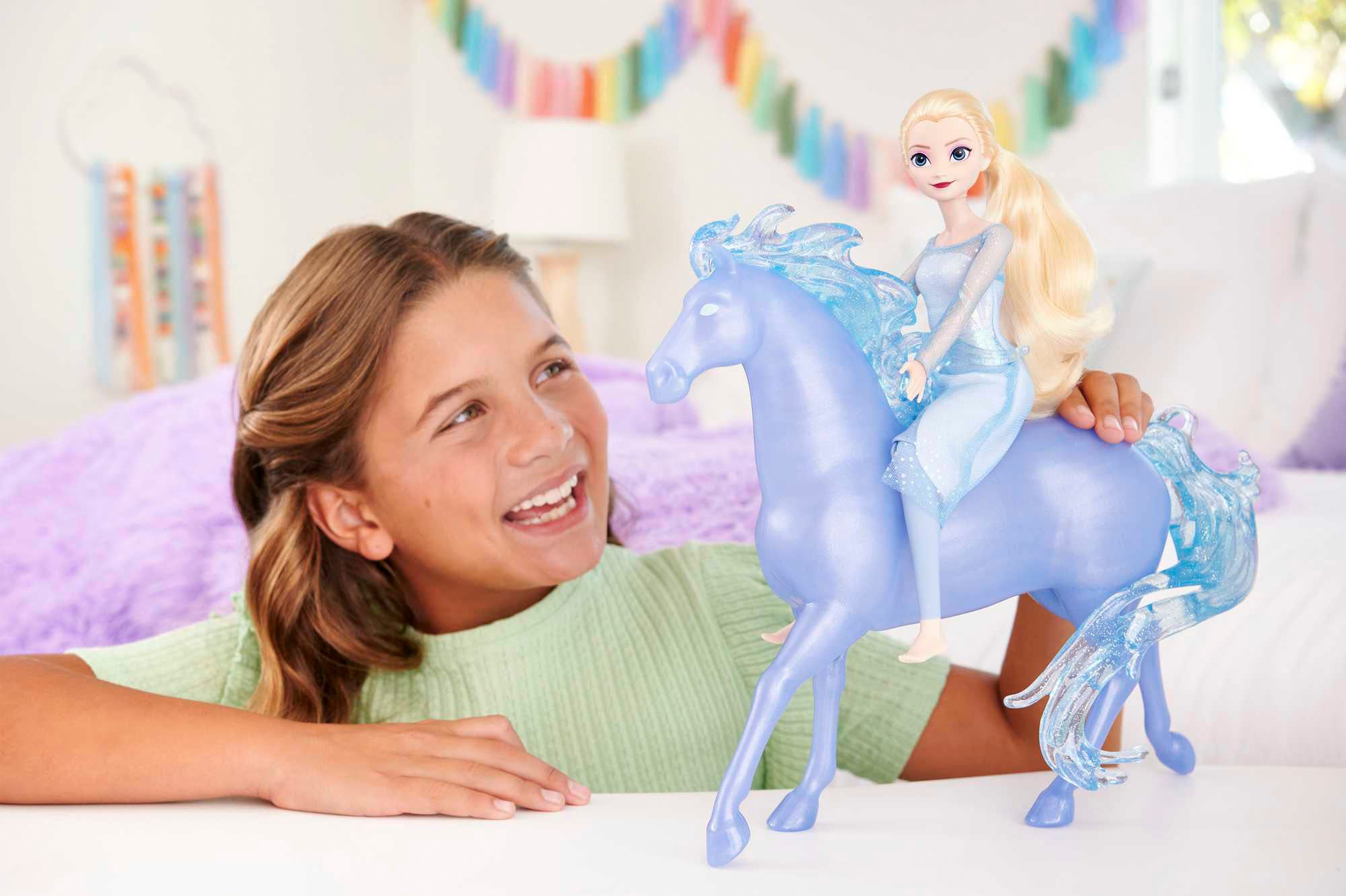 Mattel® Anziehpuppe »Disney Die Eiskönigin, Elsa und Waserfigur Nokk«