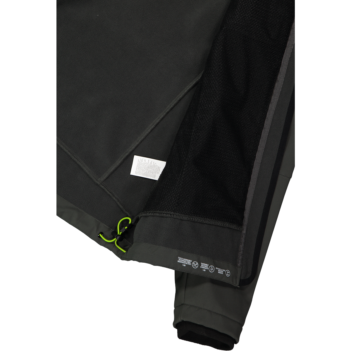CMP Softshelljacke mit Kapuze Wasserabweisend & Winddicht & Atmungsaktiv, Übergangsjacke