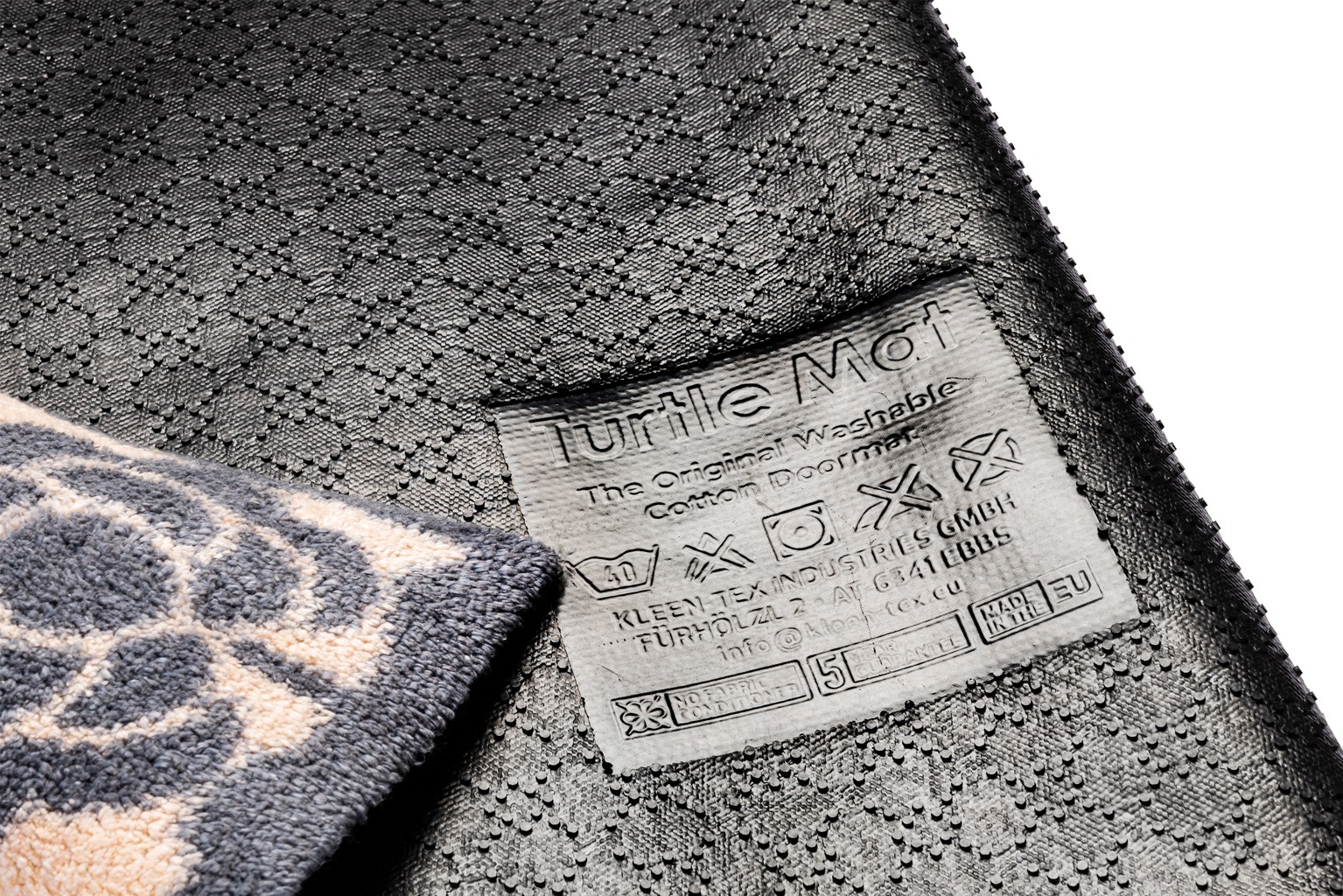 Turtle Mat Fußmatte »Pop Flowers Neutral« rechteckig 9 mm Höhe