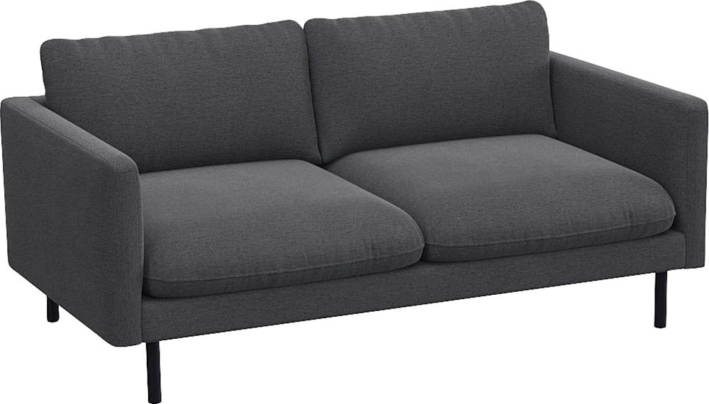 FLEXLUX 3-Sitzer »Bolzano« Sitzaufbau mit Kaltschaum & Stahl-Wellen, loose Sitz -& Rückenkissen