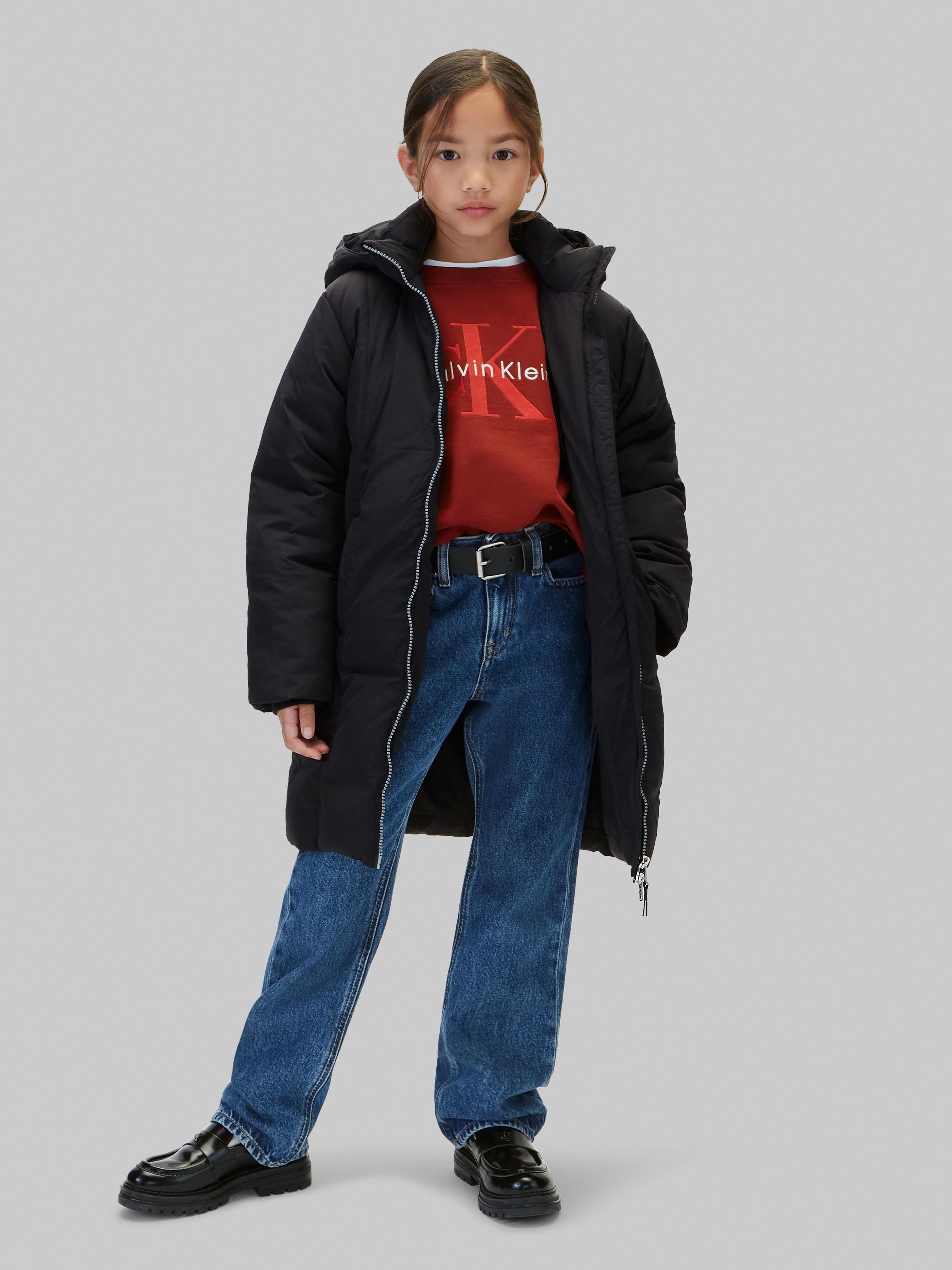 Calvin Klein Steppmantel »CLASSIC FILLED COAT« Regular fit mit Eingrifftaschen
