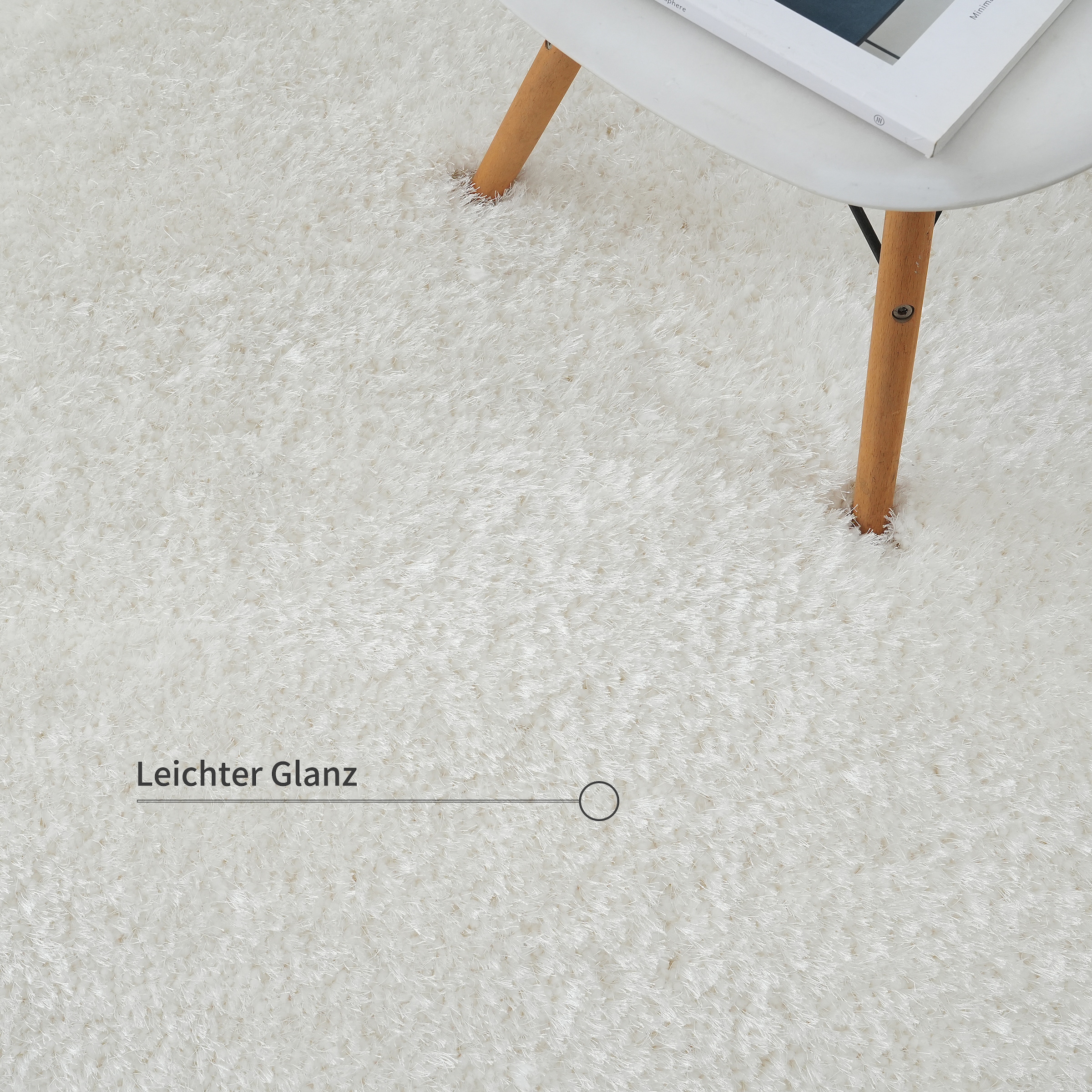 Guido Maria Kretschmer Home&Living Hochflor-Läufer »Micro exclusiv Teppich, sehr hoher Flor, weich durch Mikrofaser«, rechteckig, 78 mm Höhe, weich, Microfaser, unifarben, Schlafzimmer, Wohnzimmer, Esszimmer