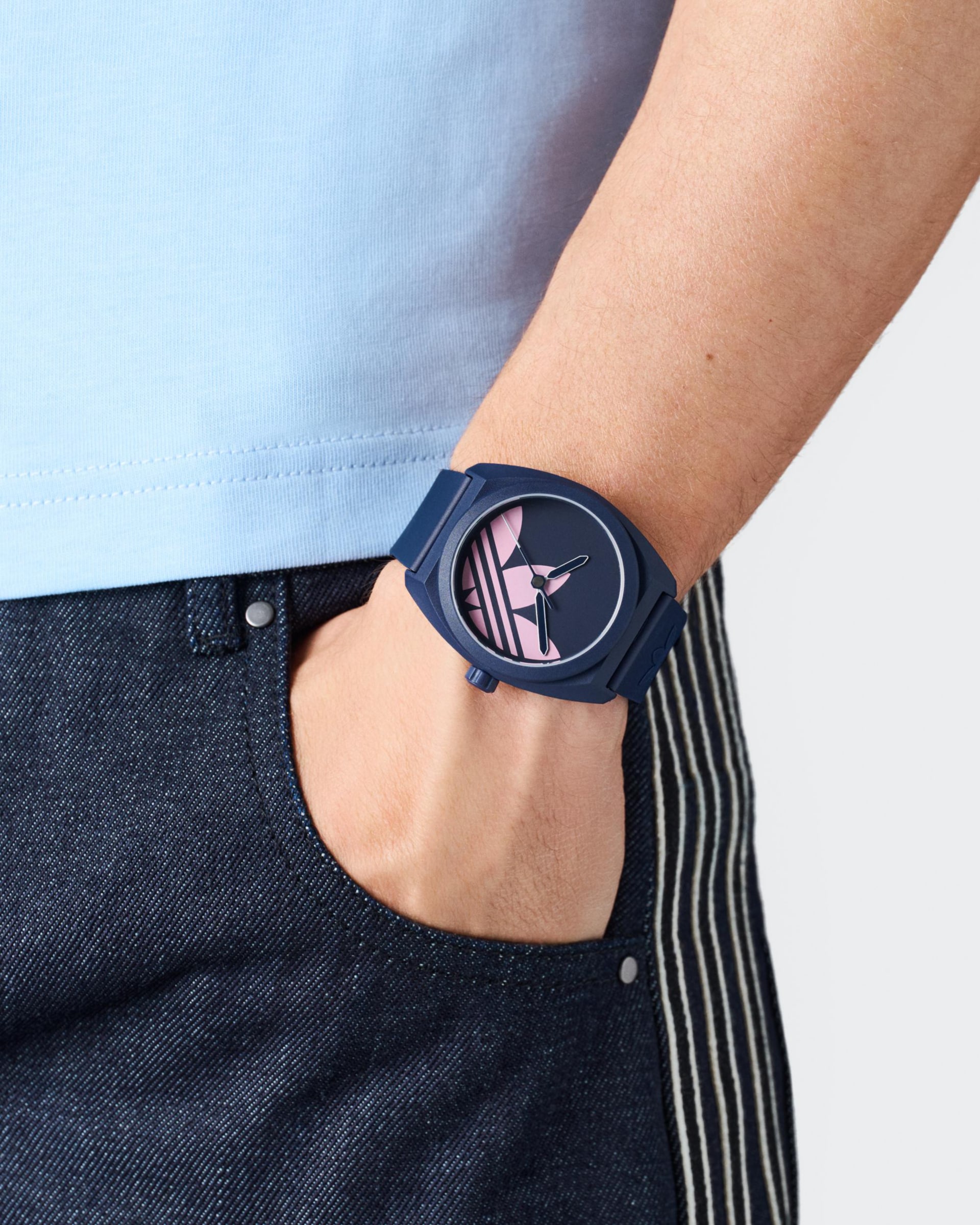 adidas Originals Quarzuhr »PROJECT THREE« Armbanduhr, Herrenuhr, Damenuhr, Polyurethanband, Mineralglas