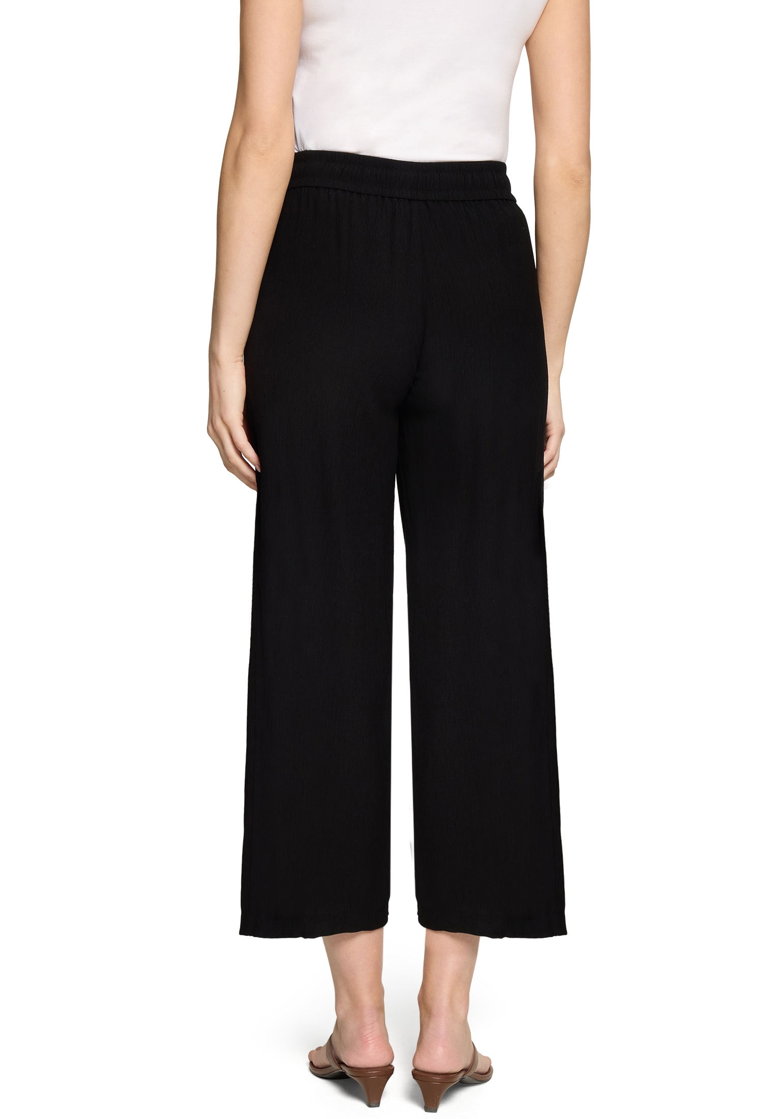 Zero Stoffhose »Hose mit Bindegürtel«