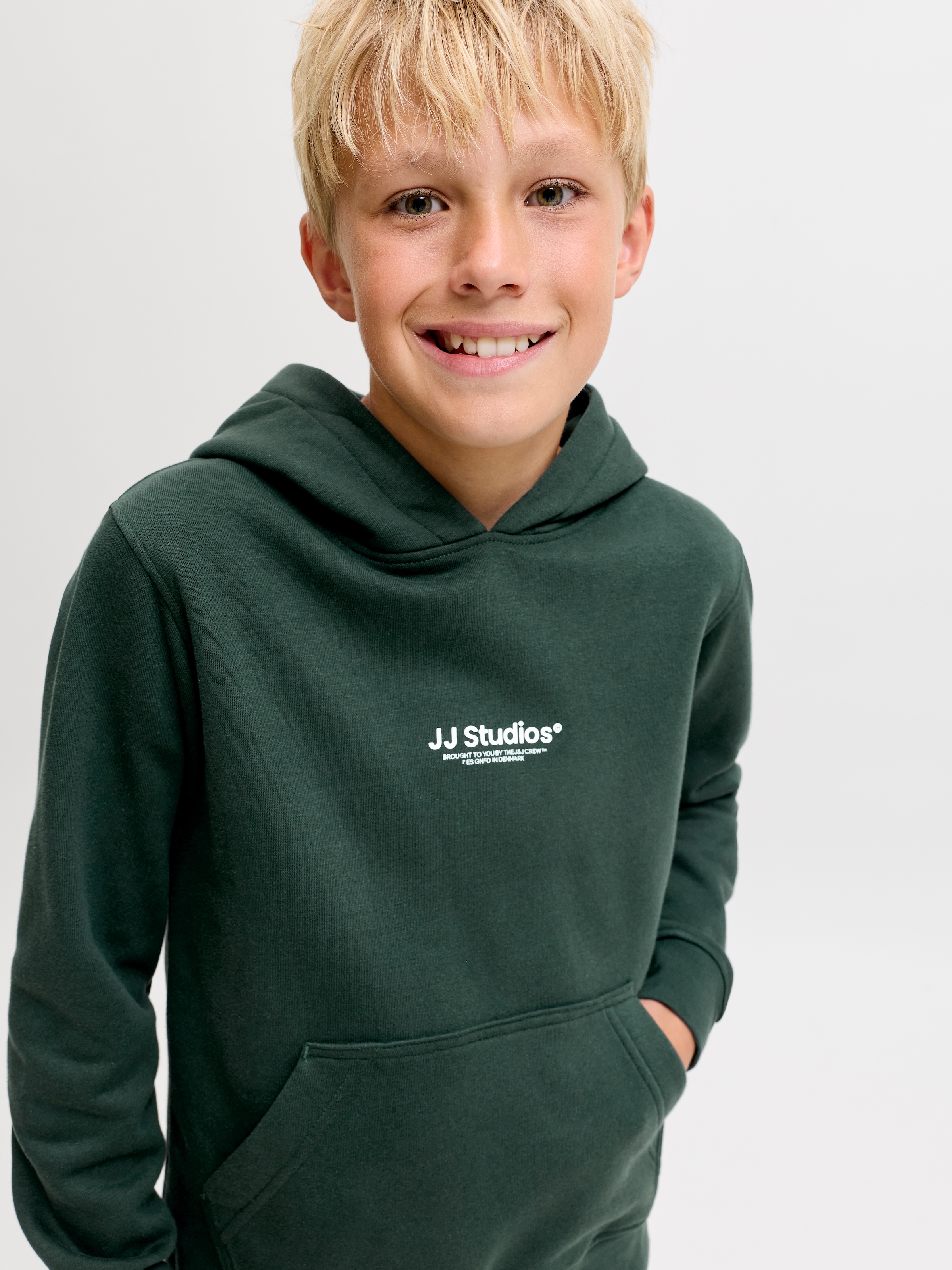 Jack & Jones Junior Kapuzensweatshirt »JJESOHO SWEAT HOOD NOOS JNR«, Baumwollmischung, relaxed fit

