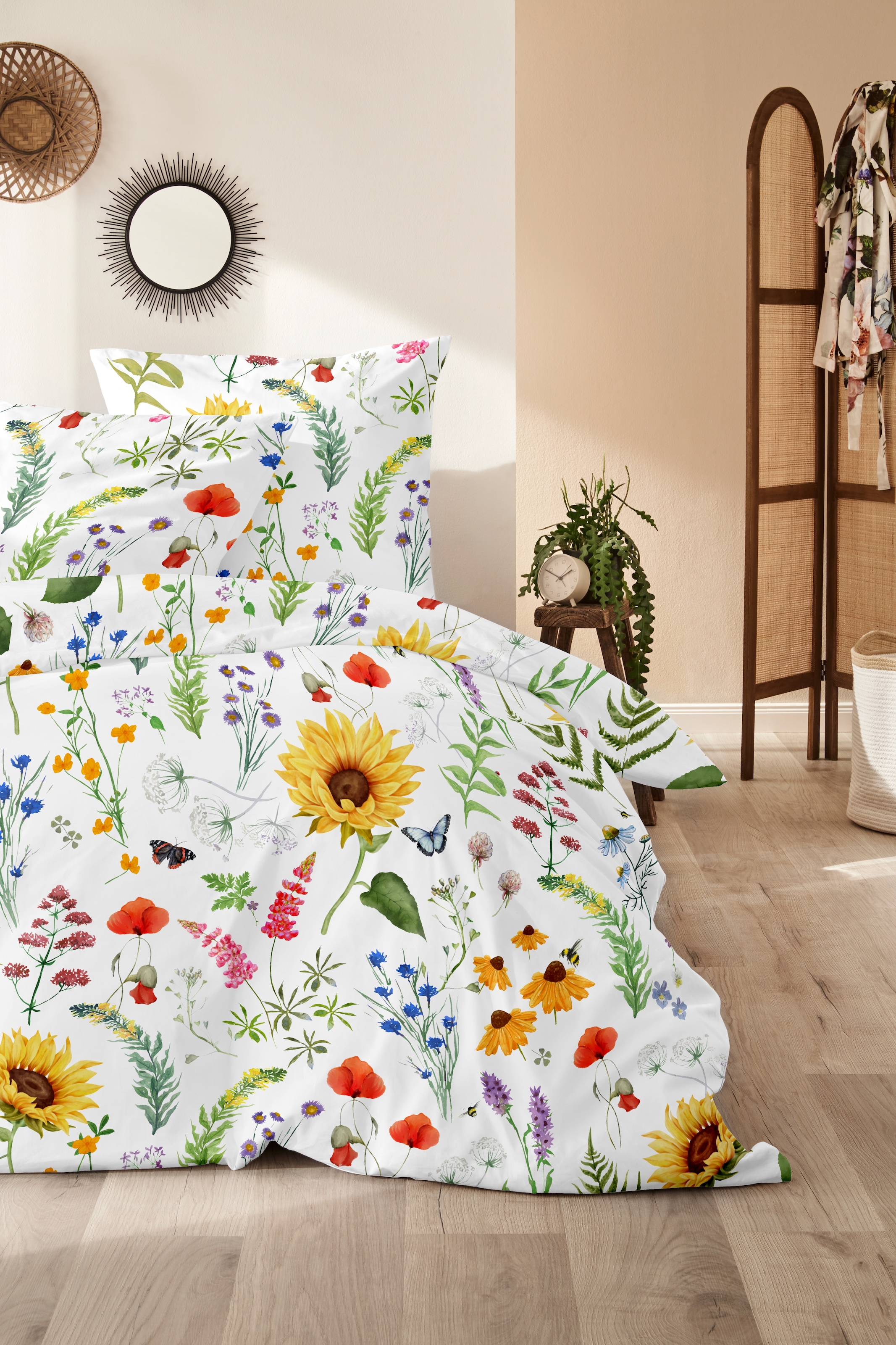 Primera Bettwäsche "Renforce-Bettwäsche Flowerbee" 2