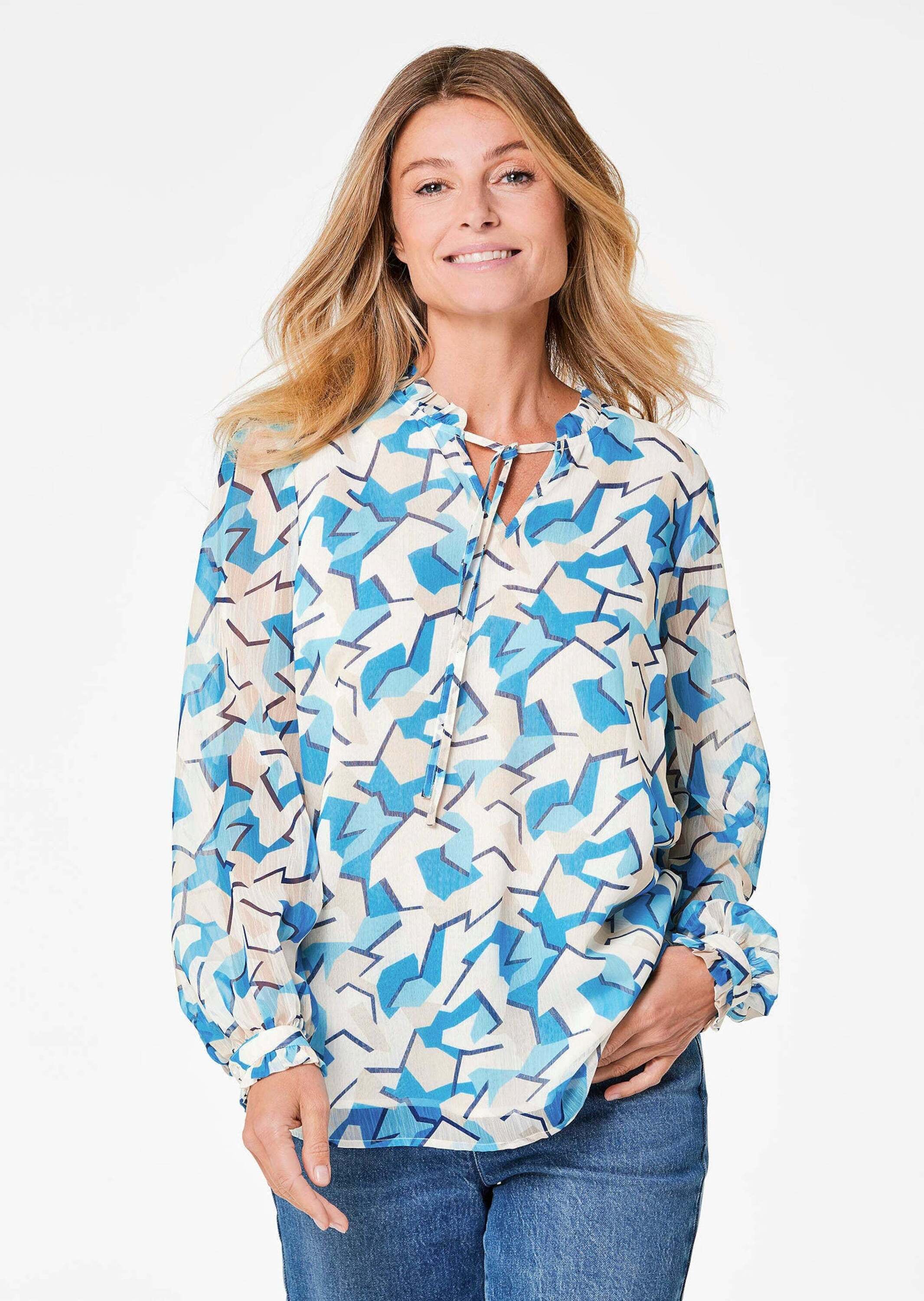 GOLDNER Chiffonbluse »Bluse«