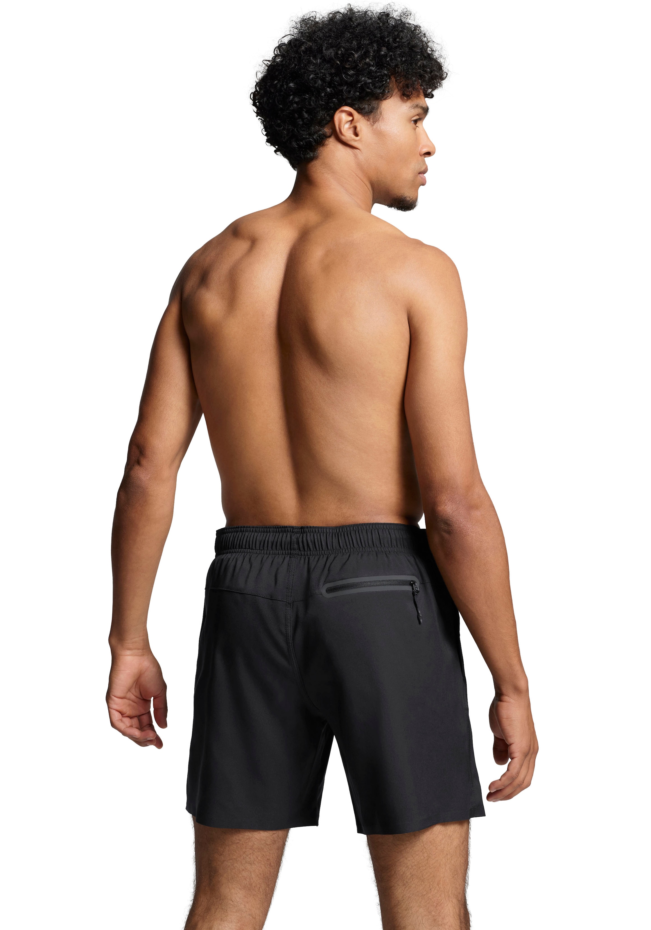 PUMA Badeshorts »PUMA SWIM MEN MID SHORTS 1P« High-Tech Reißverschluss an der Gesäßtasche, Seitentaschen