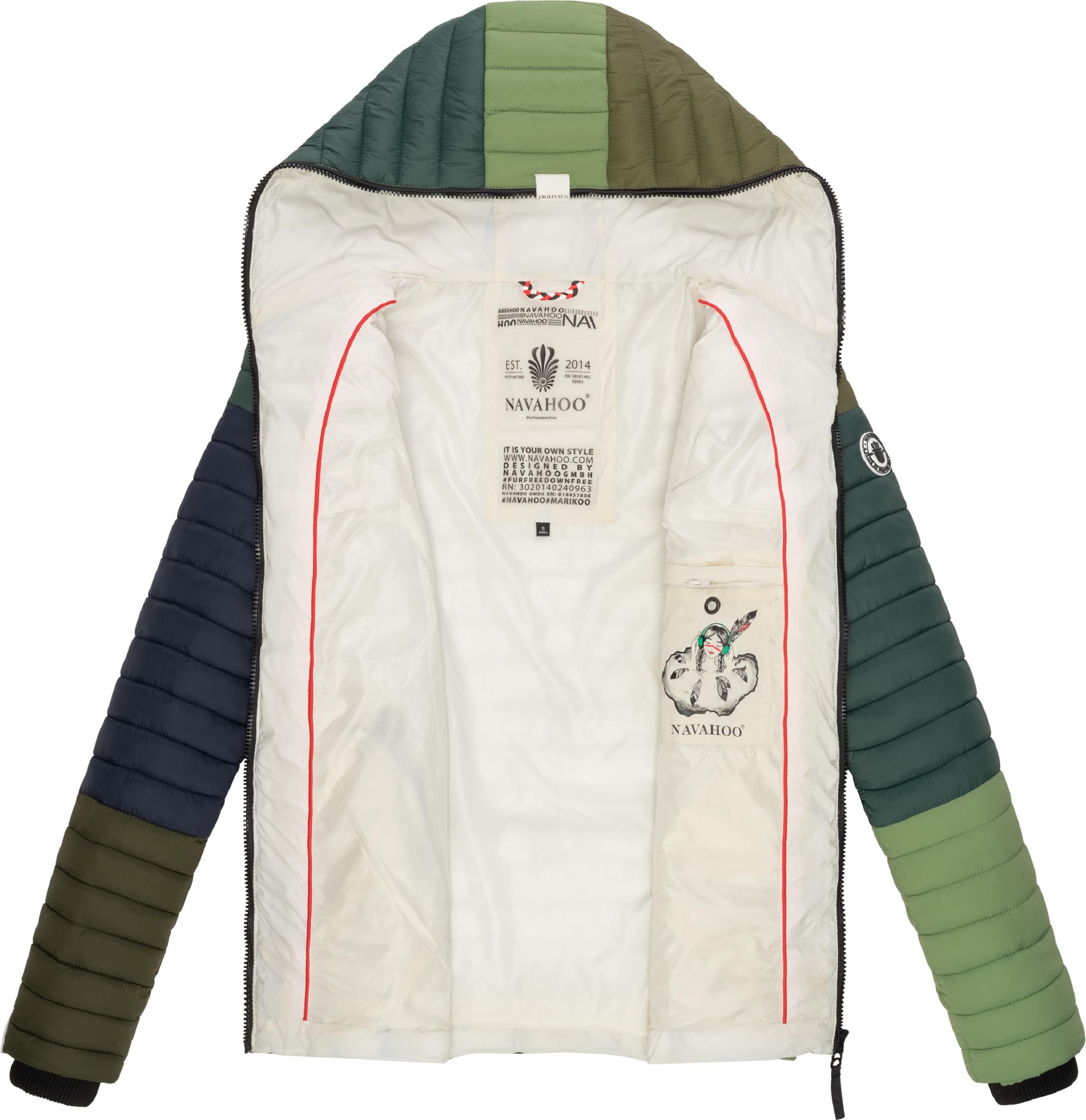 Navahoo Steppjacke »Steppjacke Multikulti«