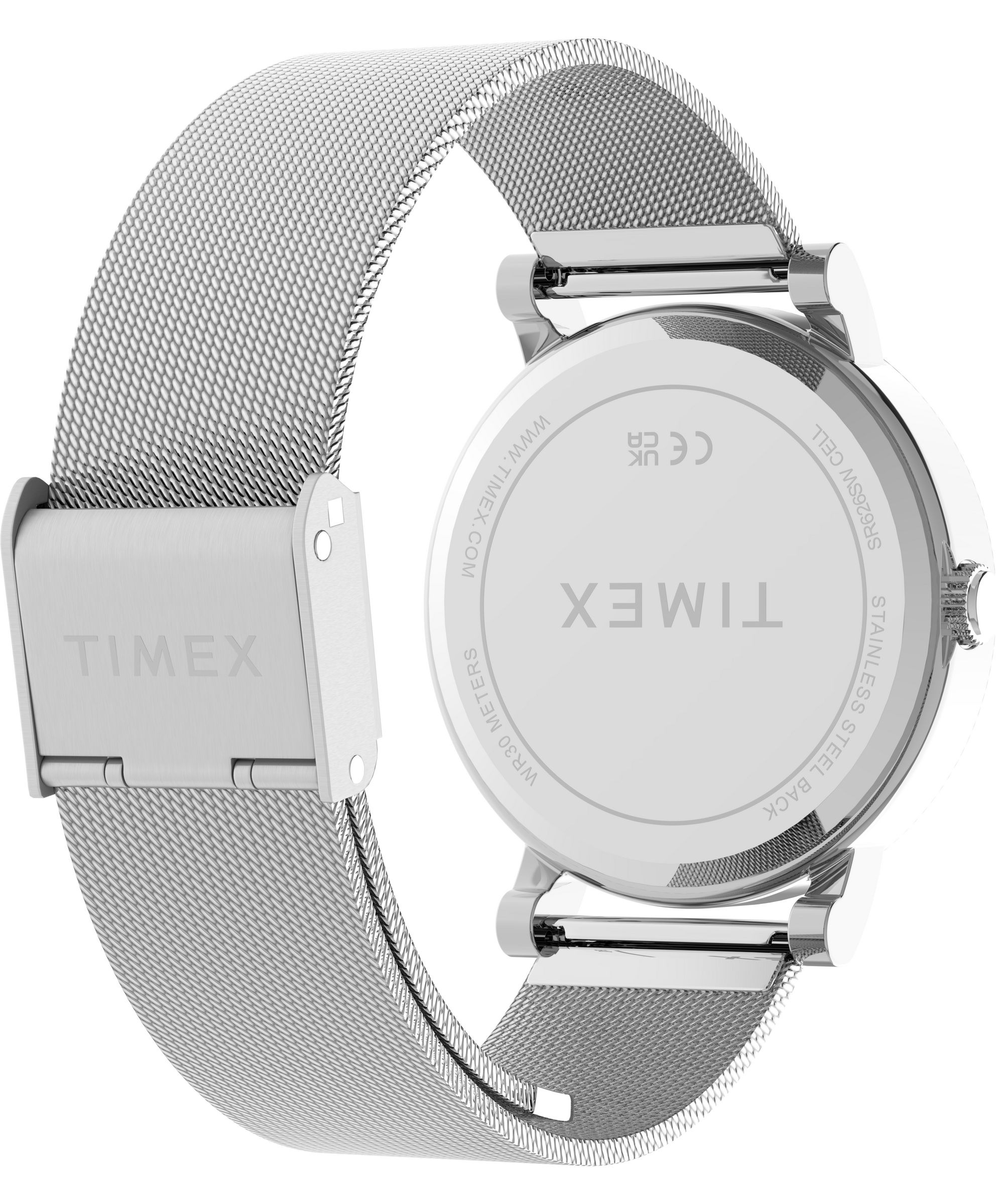 Timex Quarzuhr »Timex Originals« Armbanduhr, Damenuhr, Edelstahlarmband, analog