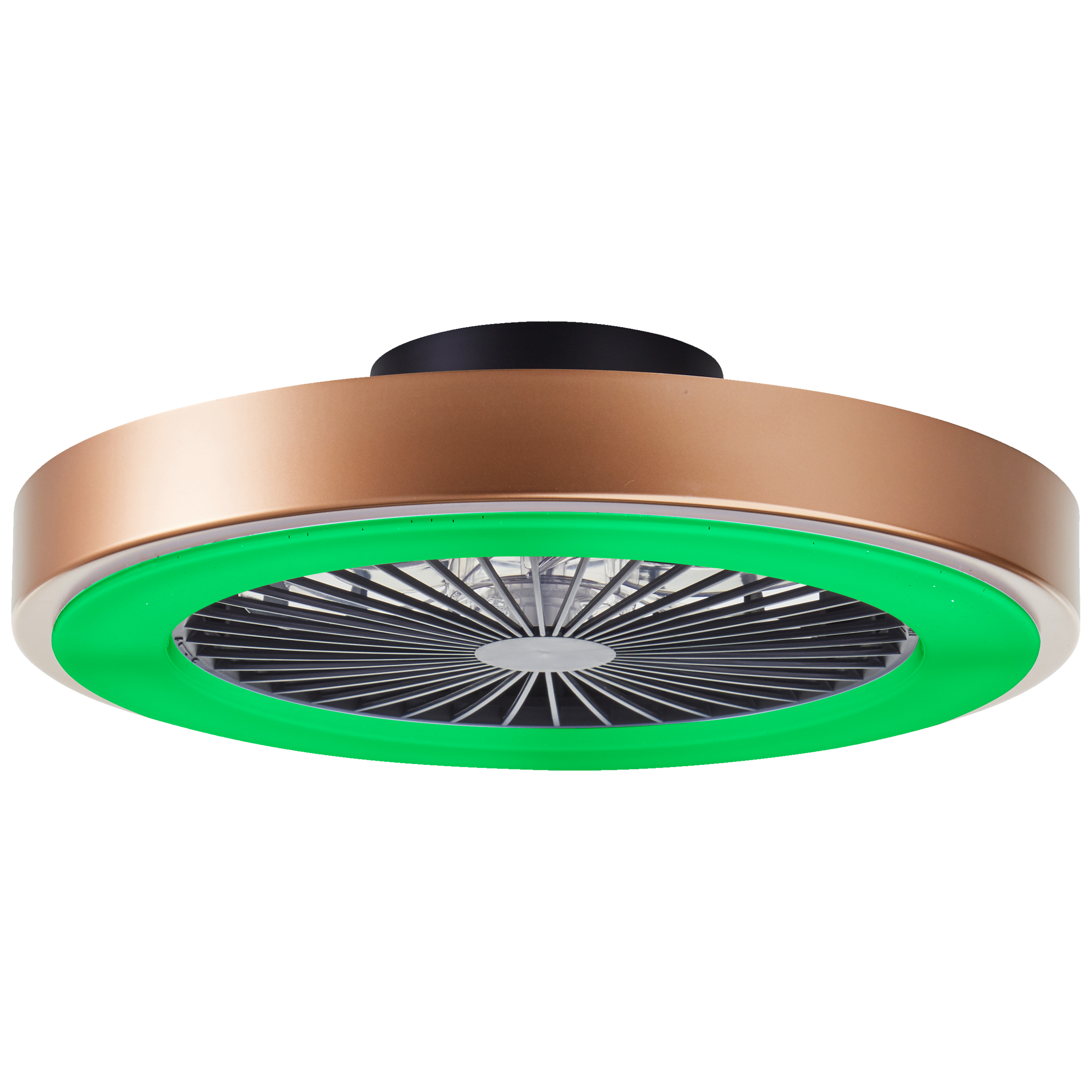 Brilliant LED Deckenleuchte »Slimline« 1 Stk. RGB | warmweiß - kaltweiß LED Deckenleuchte, Ventilator, ICRGB, CCT, 49 cm, 4700 lm, 3000-6500 K