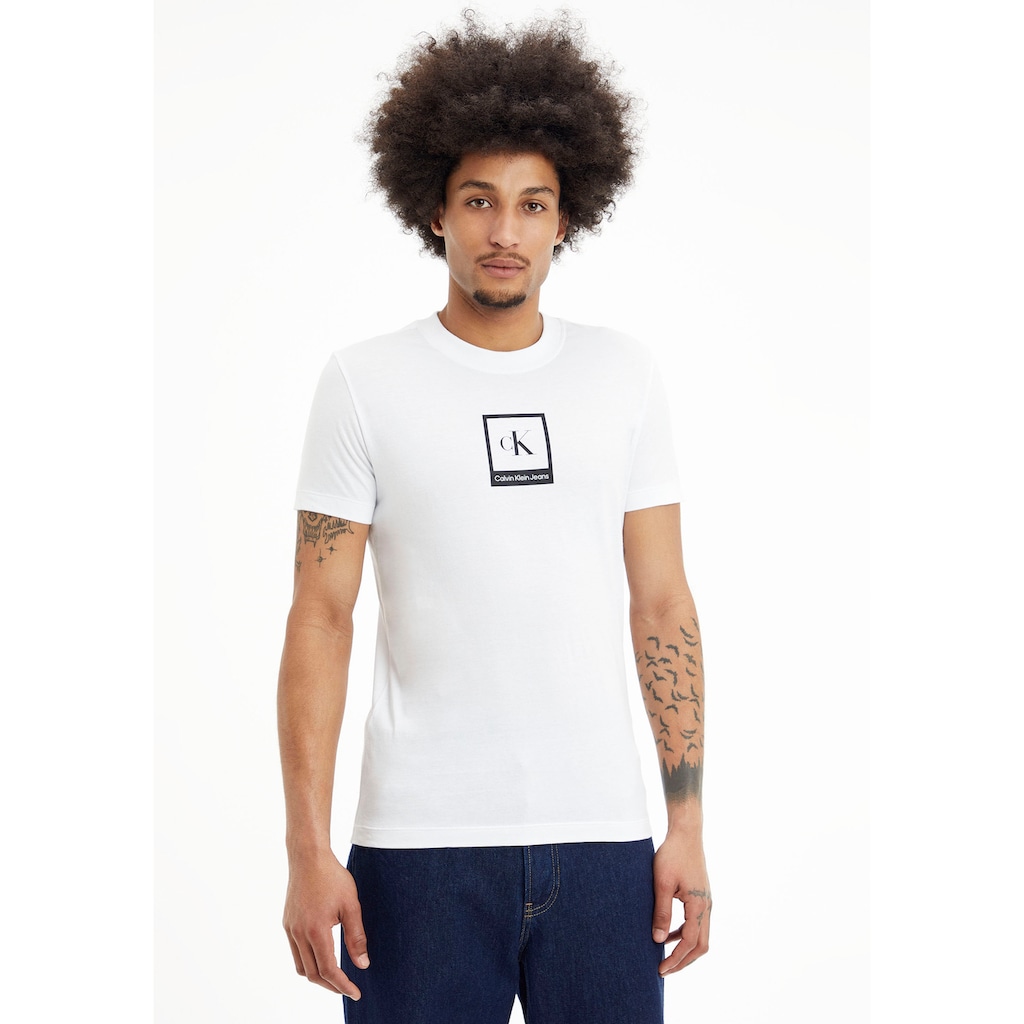 Calvin Klein Jeans T-Shirt »SMALL POLAROID CENTER BOX TEE«