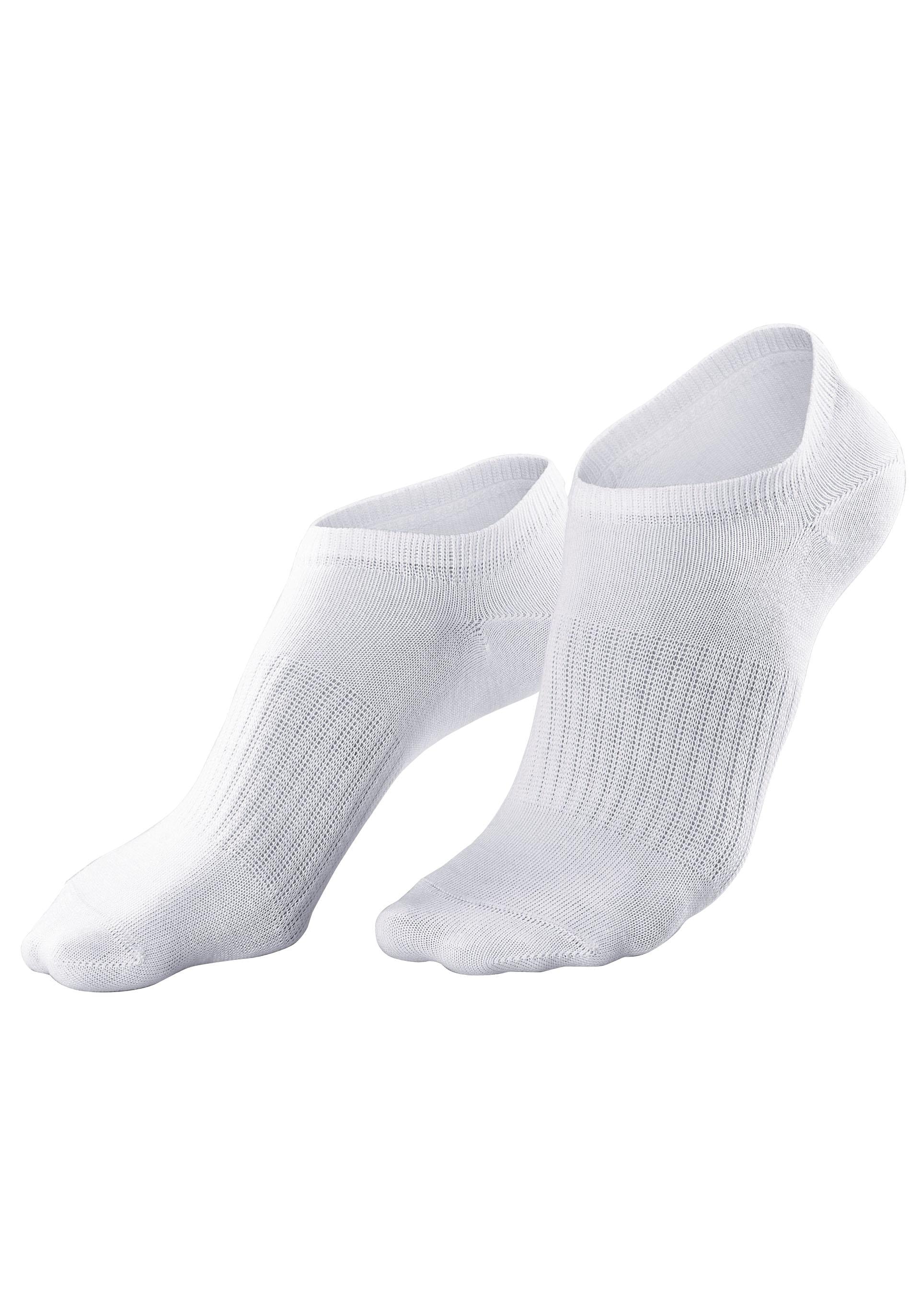 LASCANA ACTIVE Sneakersocken, (Packung, 7 Paar), mit Mittelfußgummi