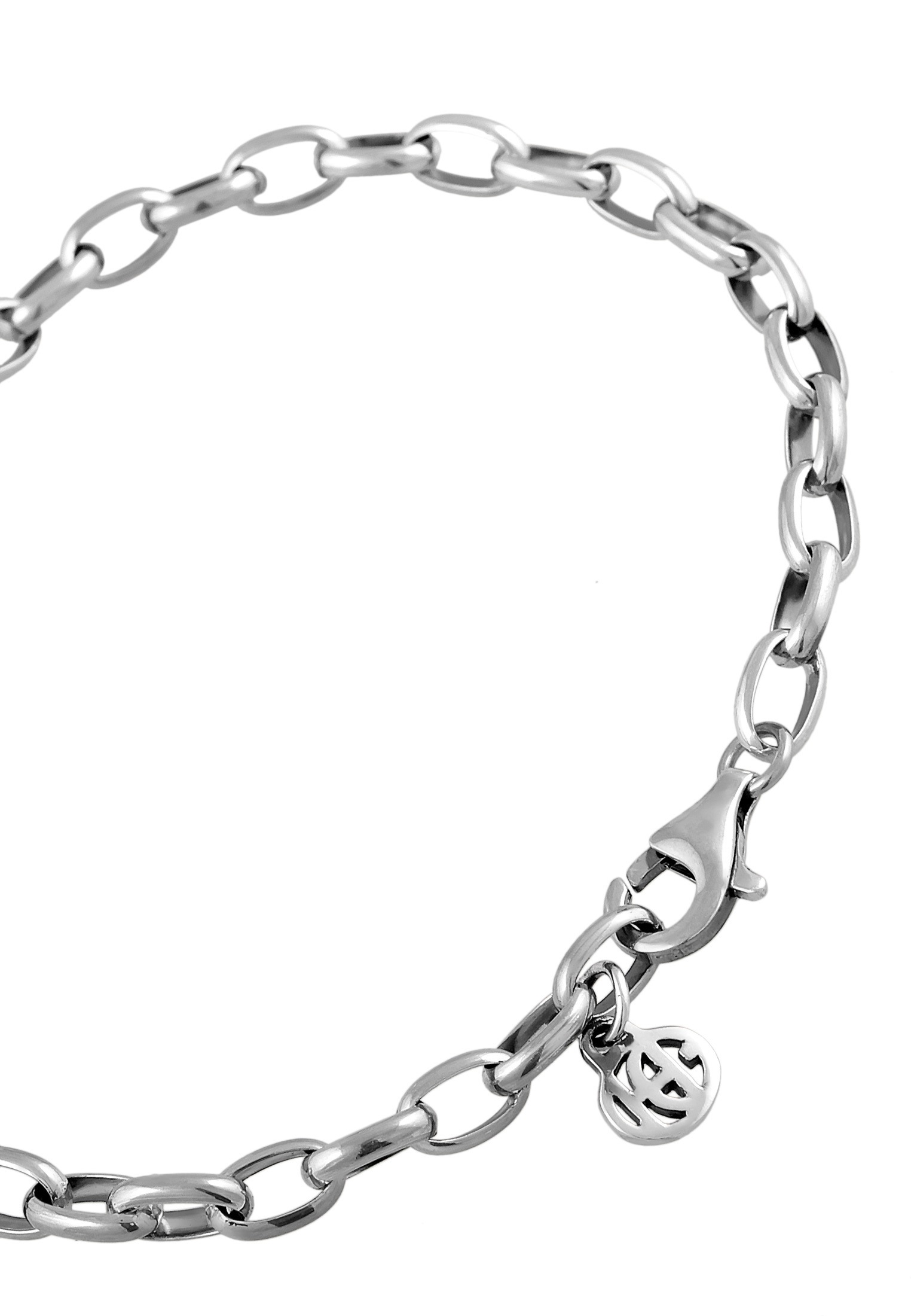 HAZE & GLORY Armkette »Armband Gliderarmband Chunky Perle 925 Silber«