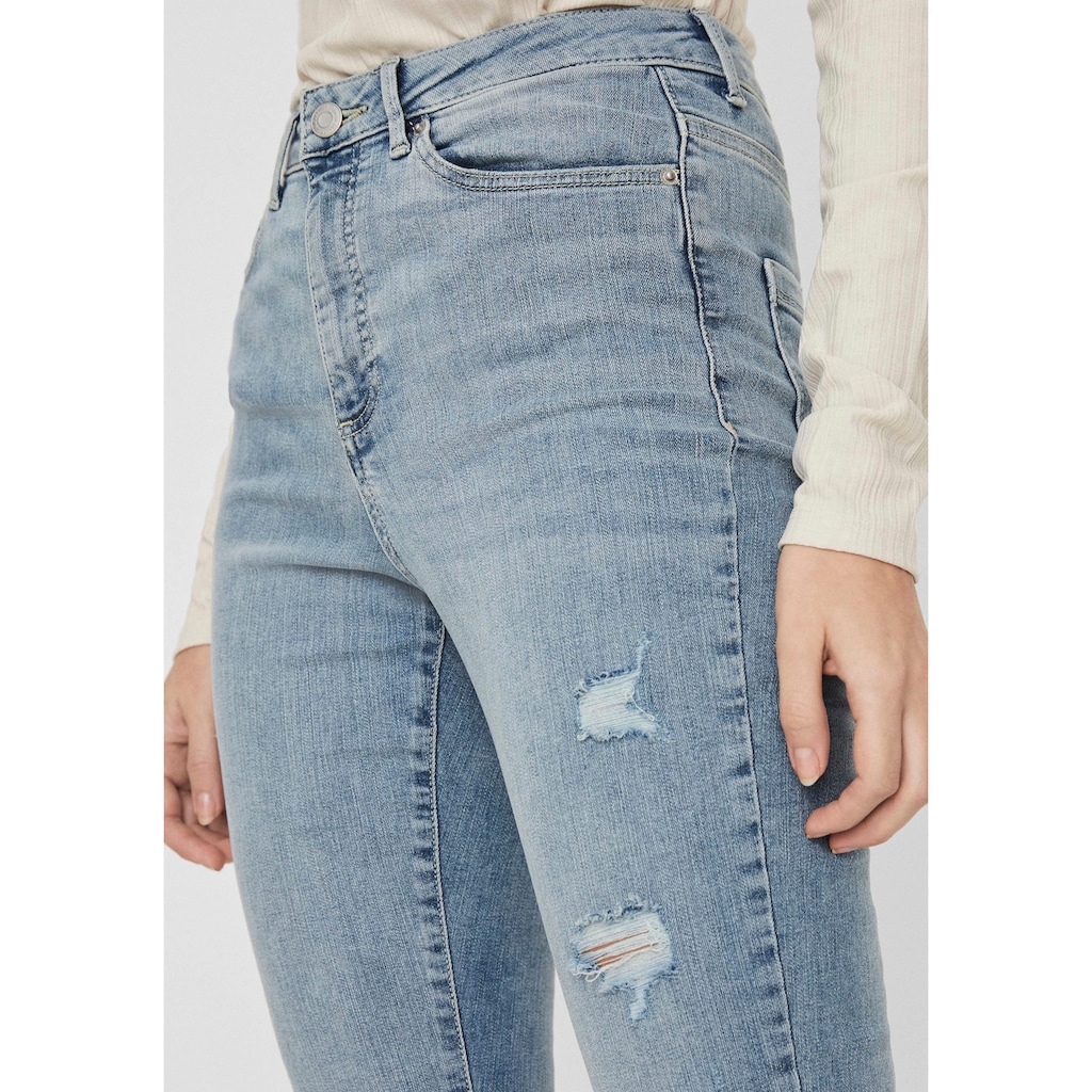 Vero Moda Skinny-fit-Jeans »VMSOPHIA HR SKINNY DESTR J AM314 NOOS«