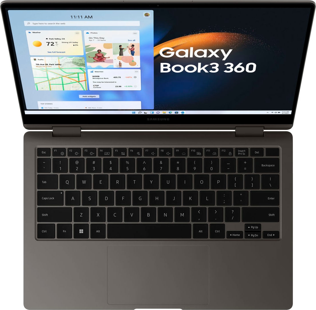 Samsung Notebook »Galaxy Book3 360«, 33,78 cm, / 13,3 Zoll, Intel, Core i5, Iris  Xe Graphics, 256 GB SSD ➥ 3 Jahre XXL Garantie | UNIVERSAL