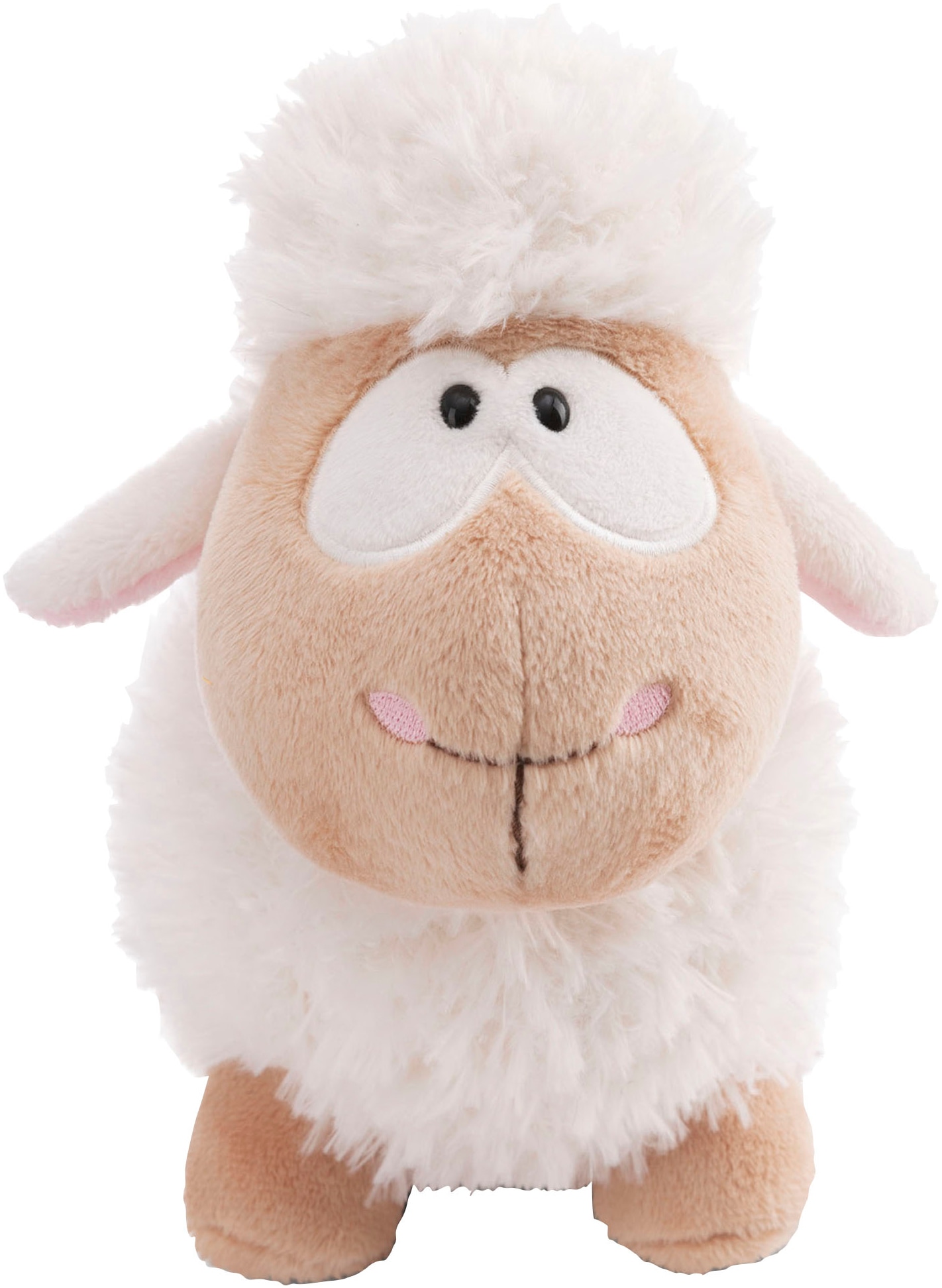Nici Kuscheltier »Wooly Gang, Schaf weiß, 22 cm«, sitzend; enthält recyceltes Material
