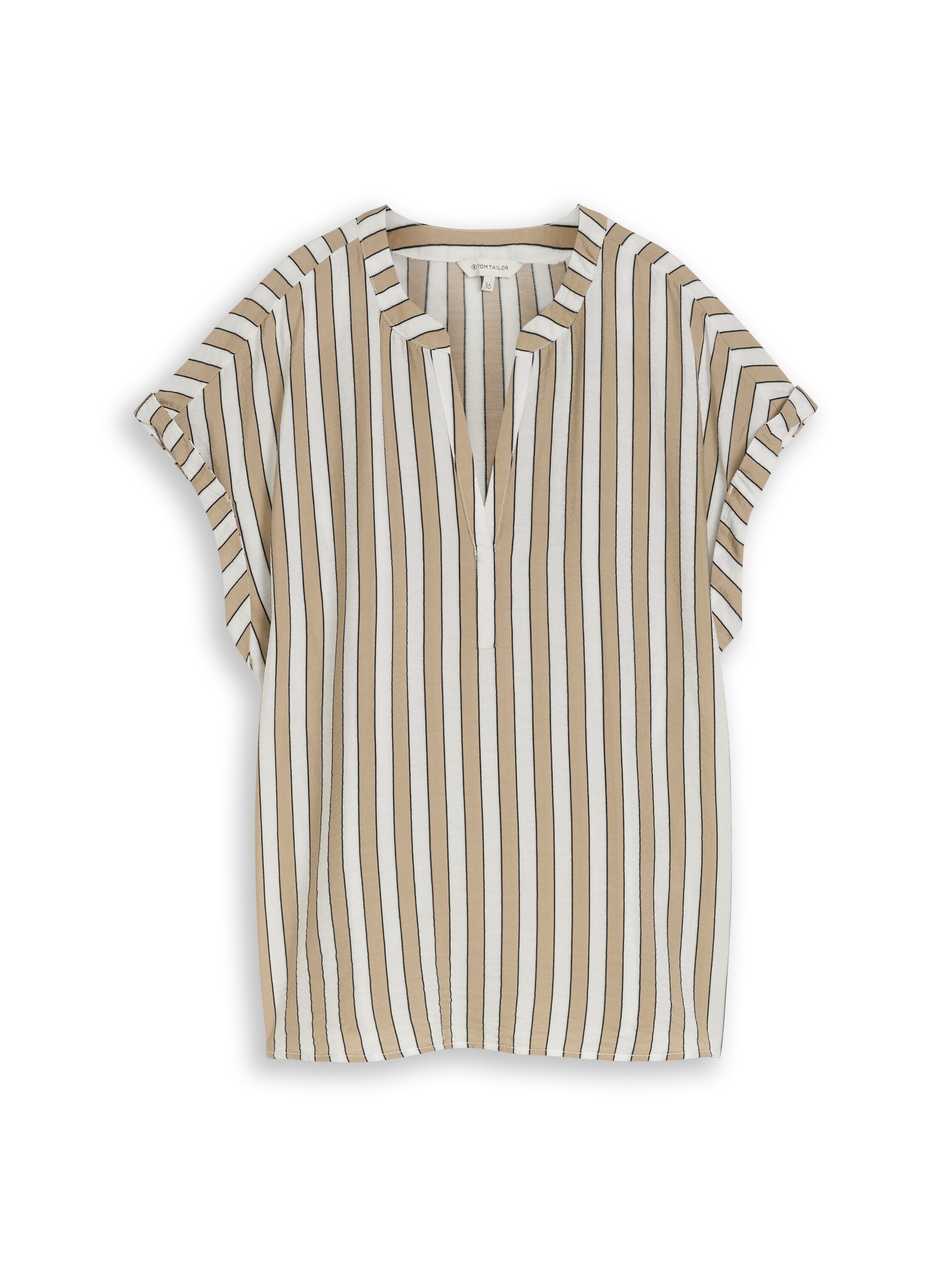 TOM TAILOR Kurzarmbluse Sommerbluse mit floralem Muster