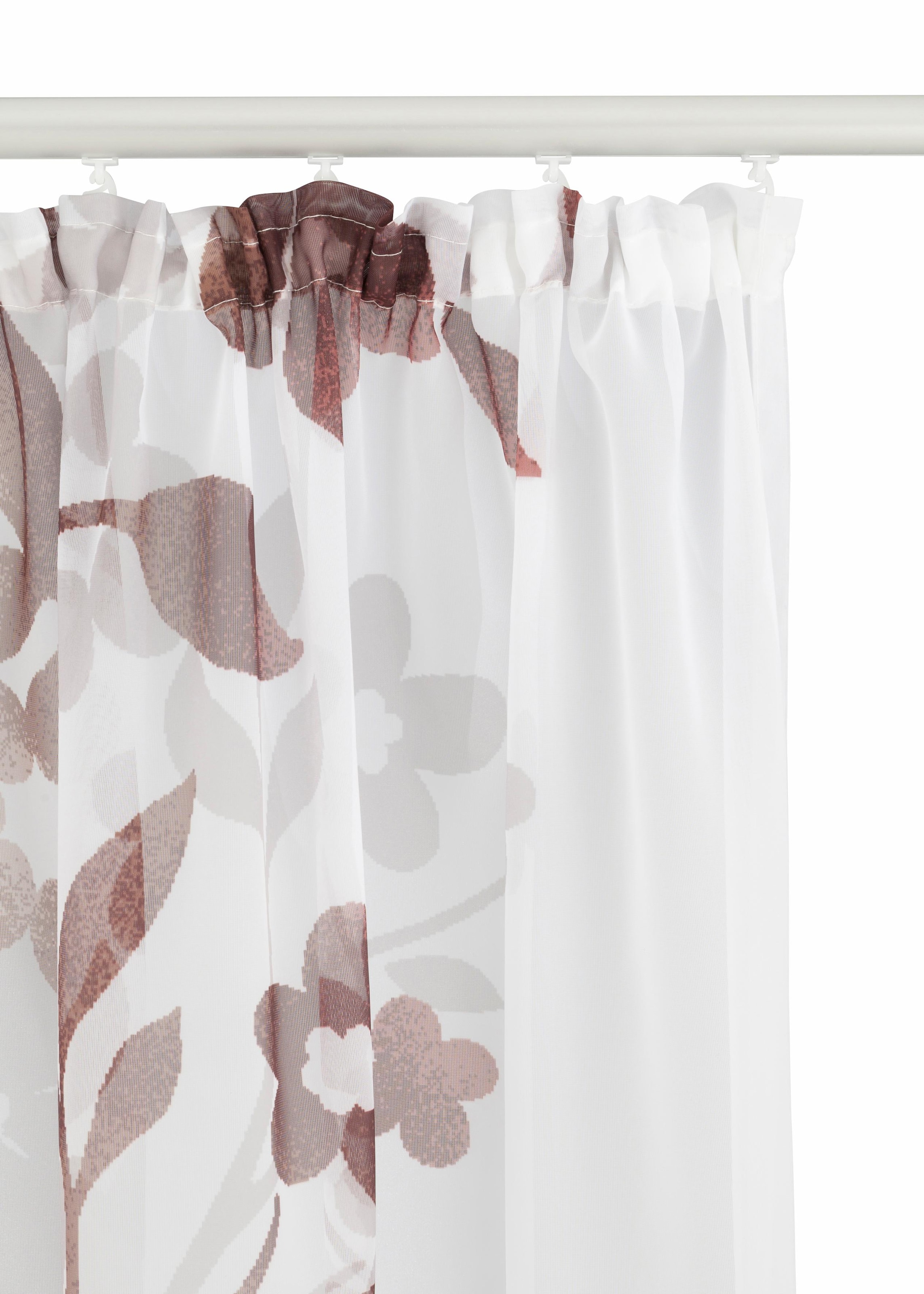 bedruckt, einseitig affaire kaufen Voile »Ina«, transparent, (2 St.), Gardine Home online