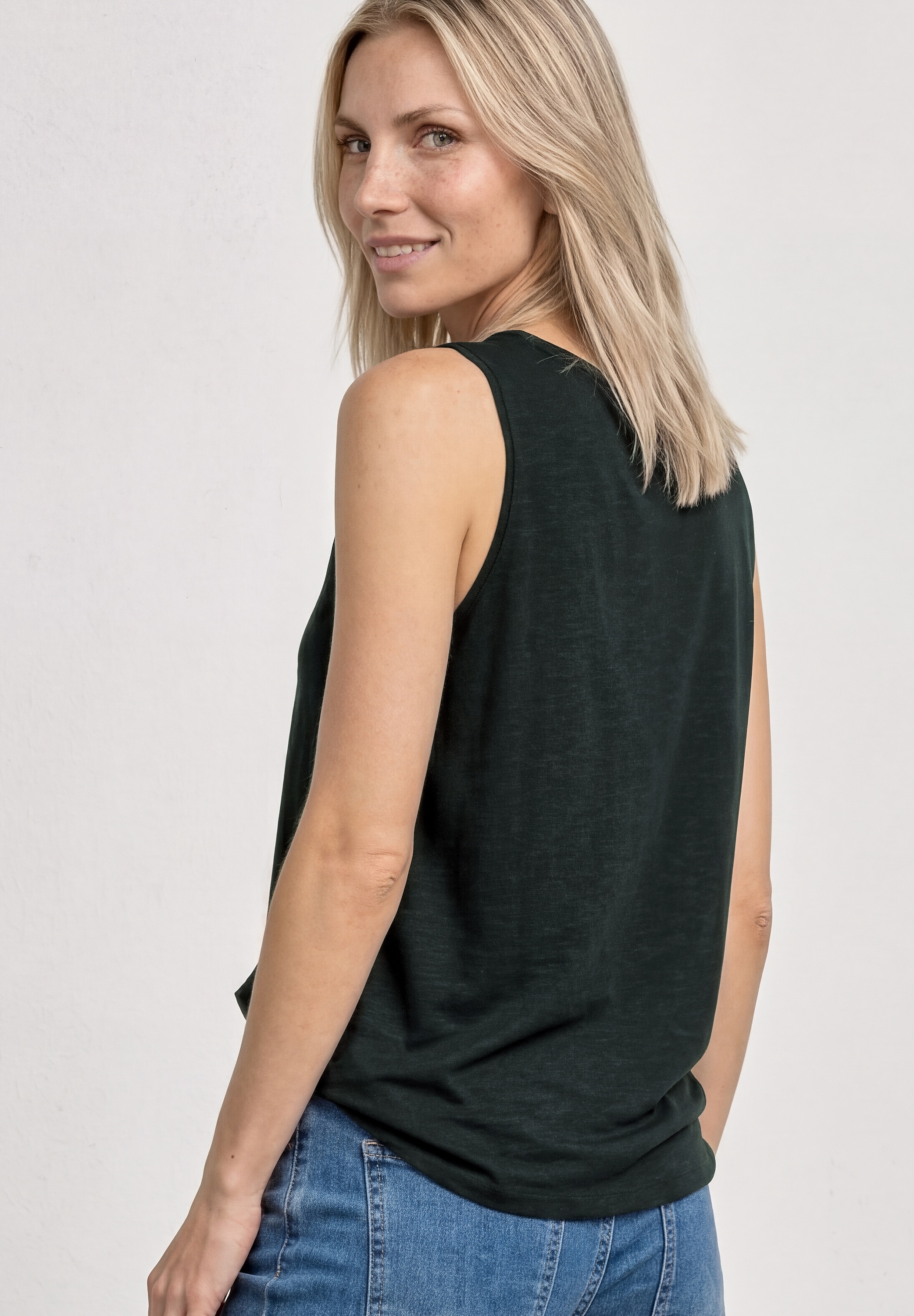 STREET ONE Shirttop mit Schnallen Detail