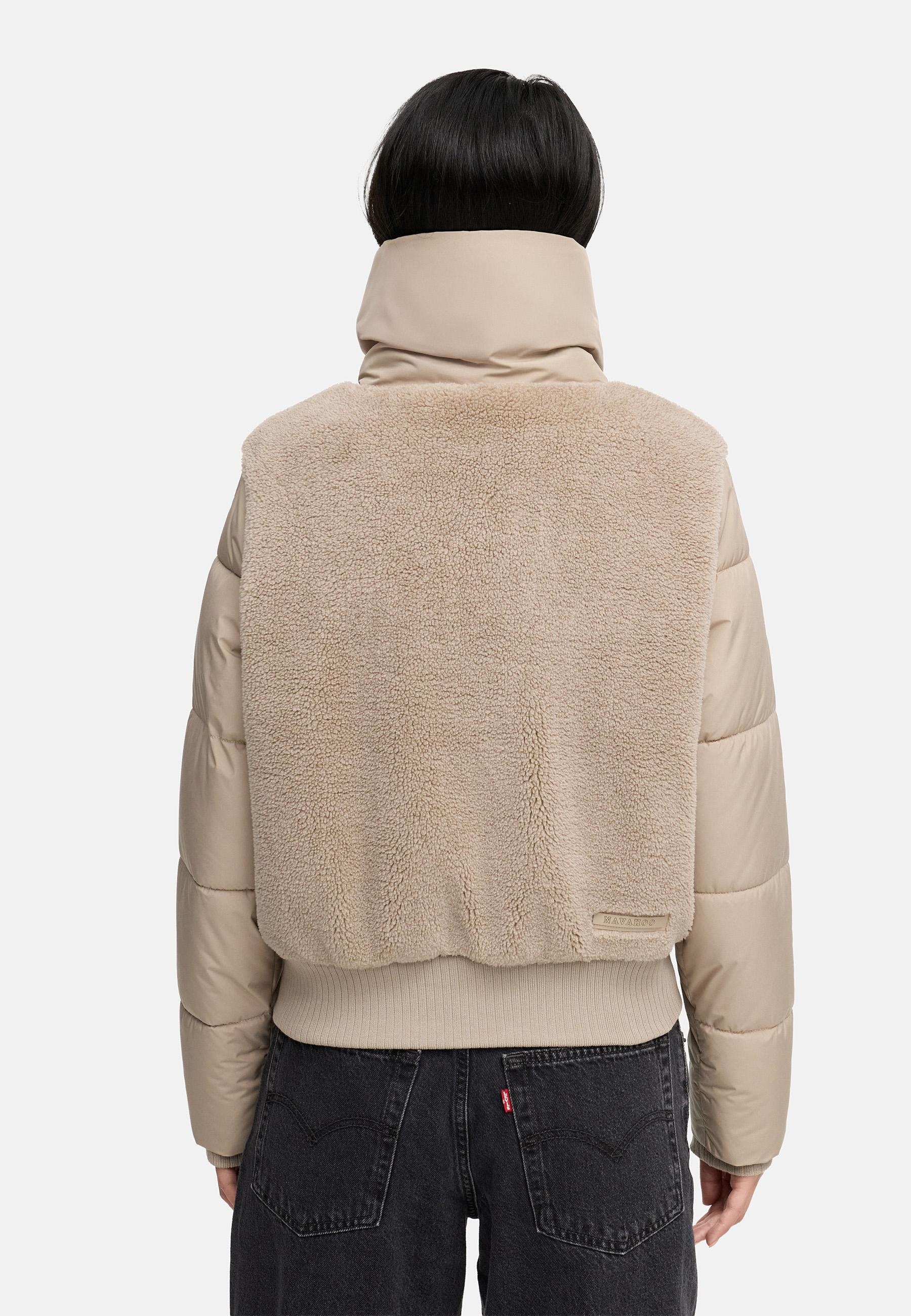 Navahoo Plüschjacke »Fleecejacke Teddyzone 14«