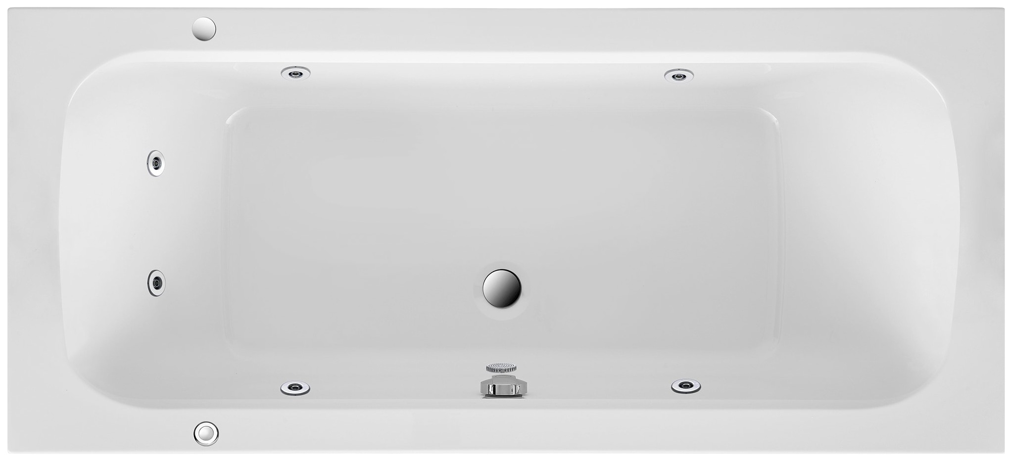 OTTOFOND Whirlpool-Badewanne »Malta 170«, (Komplett-Set), Typ 1, 170x75 cm kaufen