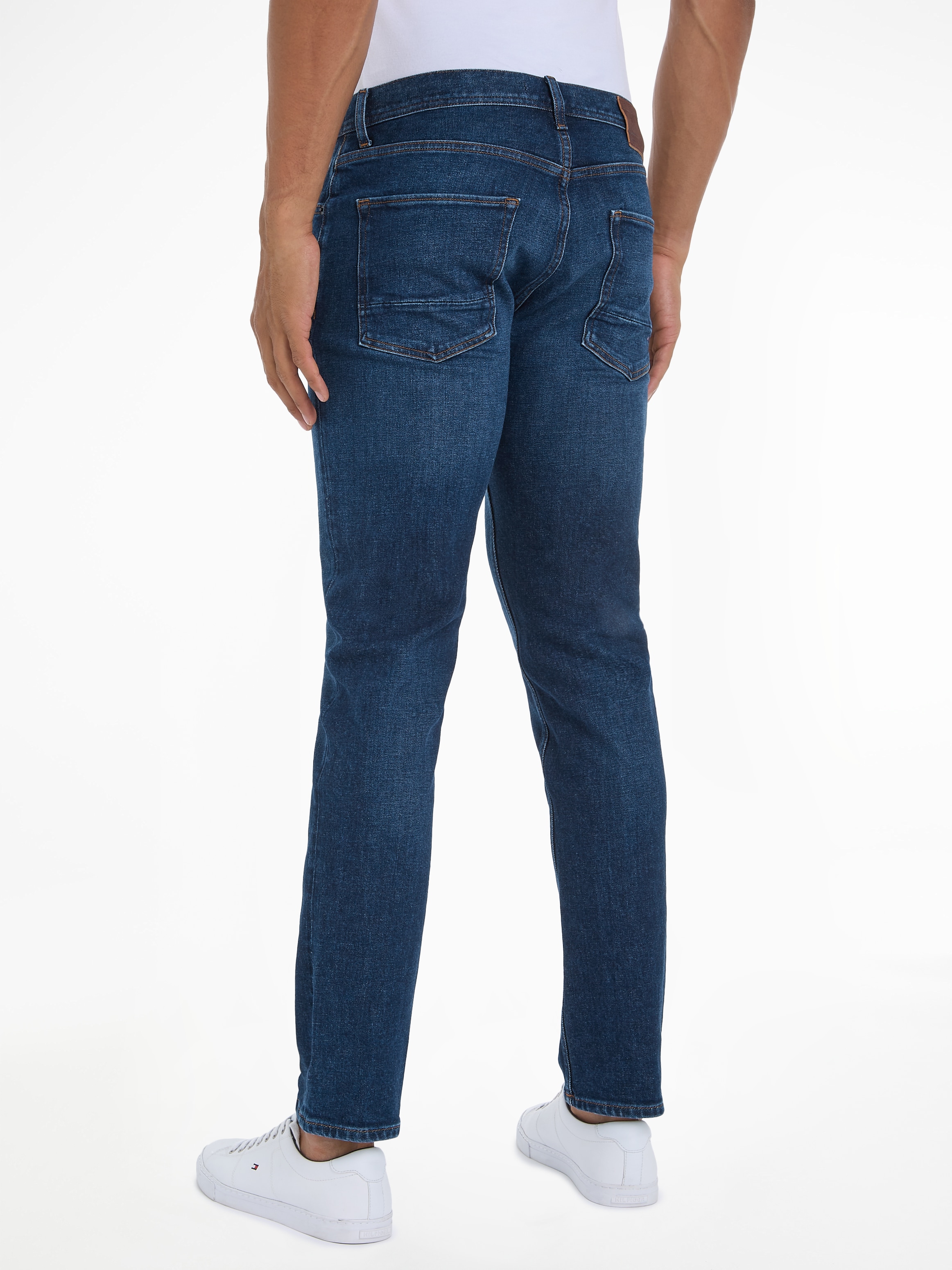 Tommy Hilfiger Straight-Jeans »STRAIGHT DENTON STR CREST INDIGO«