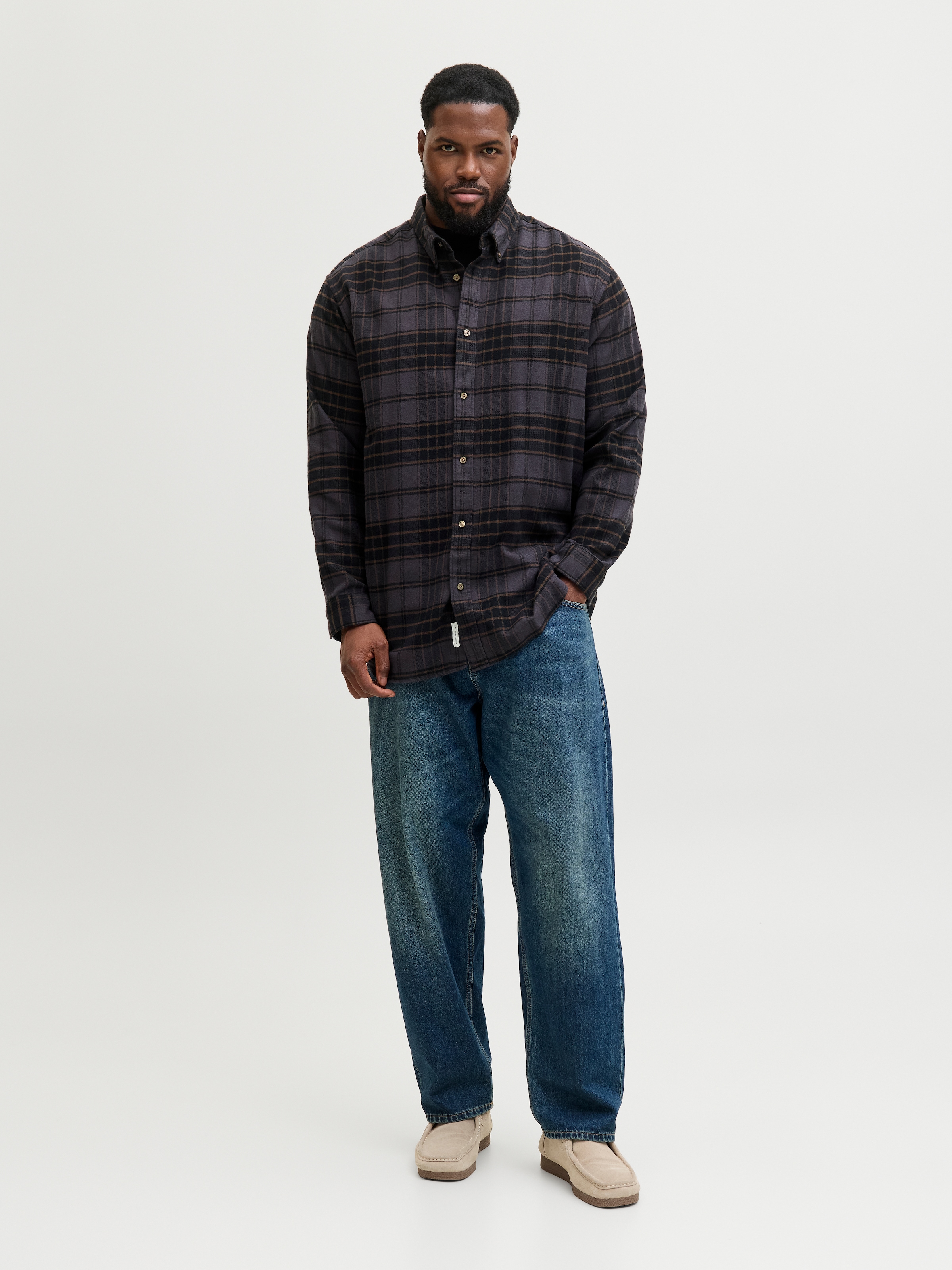Jack & Jones PlusSize Flanellhemd »JPRBLUBARKLEY FLANNEL XMAS L/S SHIRT PLS«