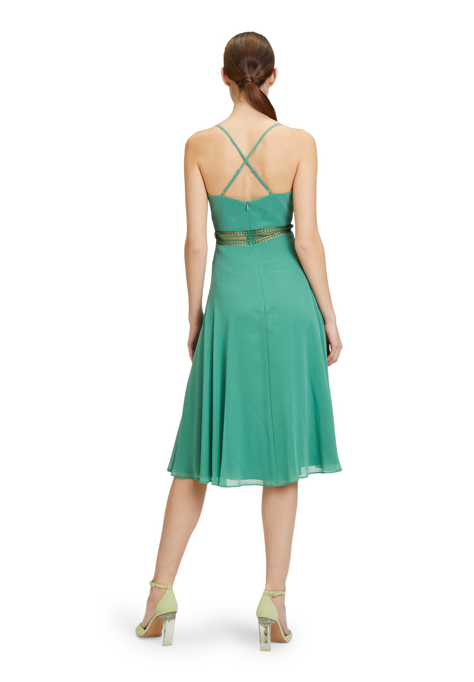 Vera Mont Cocktailkleid »Cocktailkleid mit Wasserfallausschnitt«