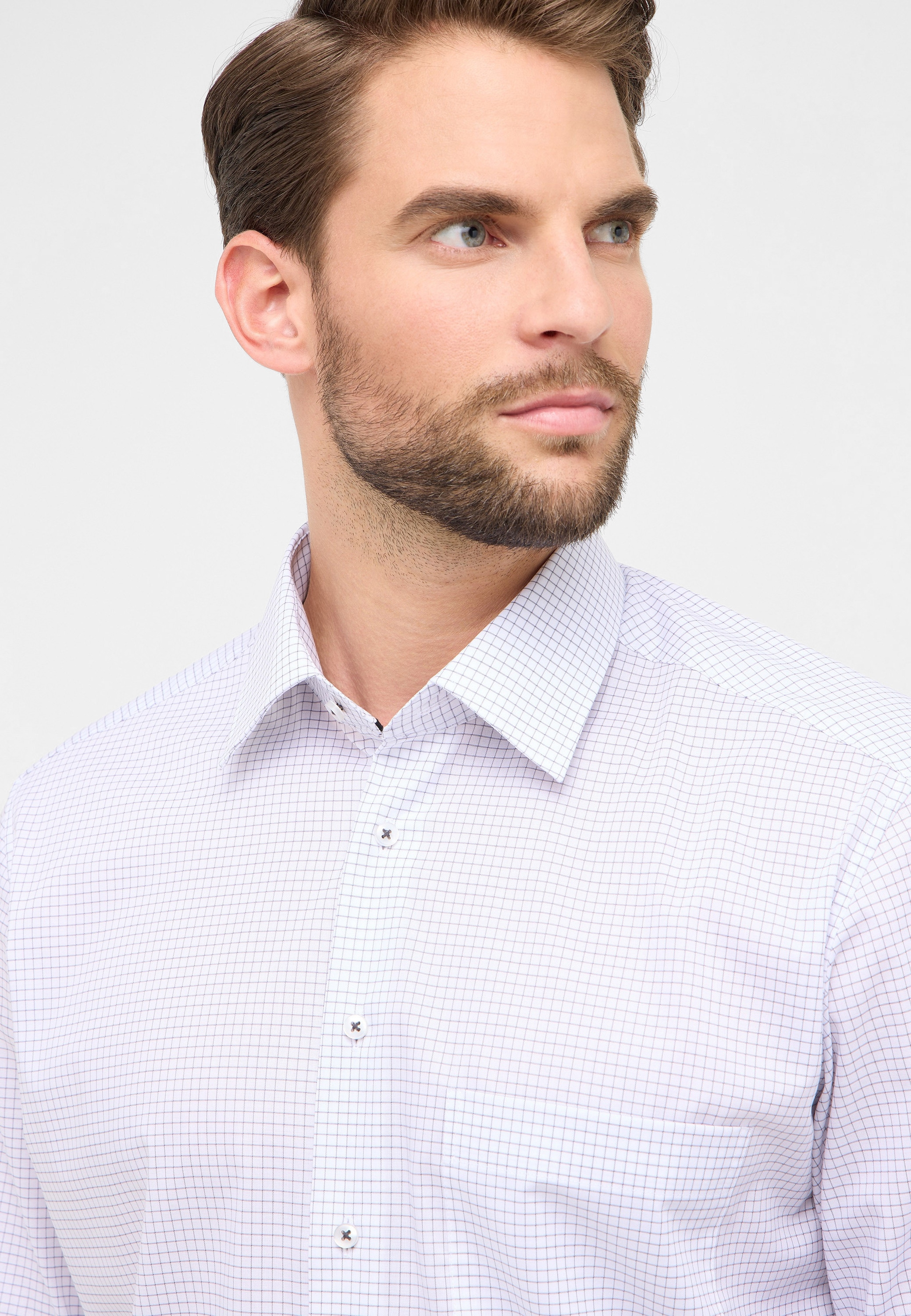 Eterna Langarmhemd »COMFORT FIT« NON IRON (bügelfrei)