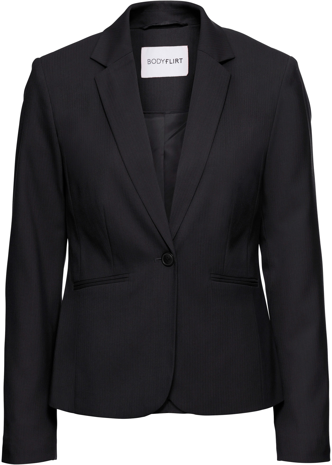 bonprix Jackenblazer »Blazer« für stilvollen Auftritt, schmale Passform, voll gefüttert