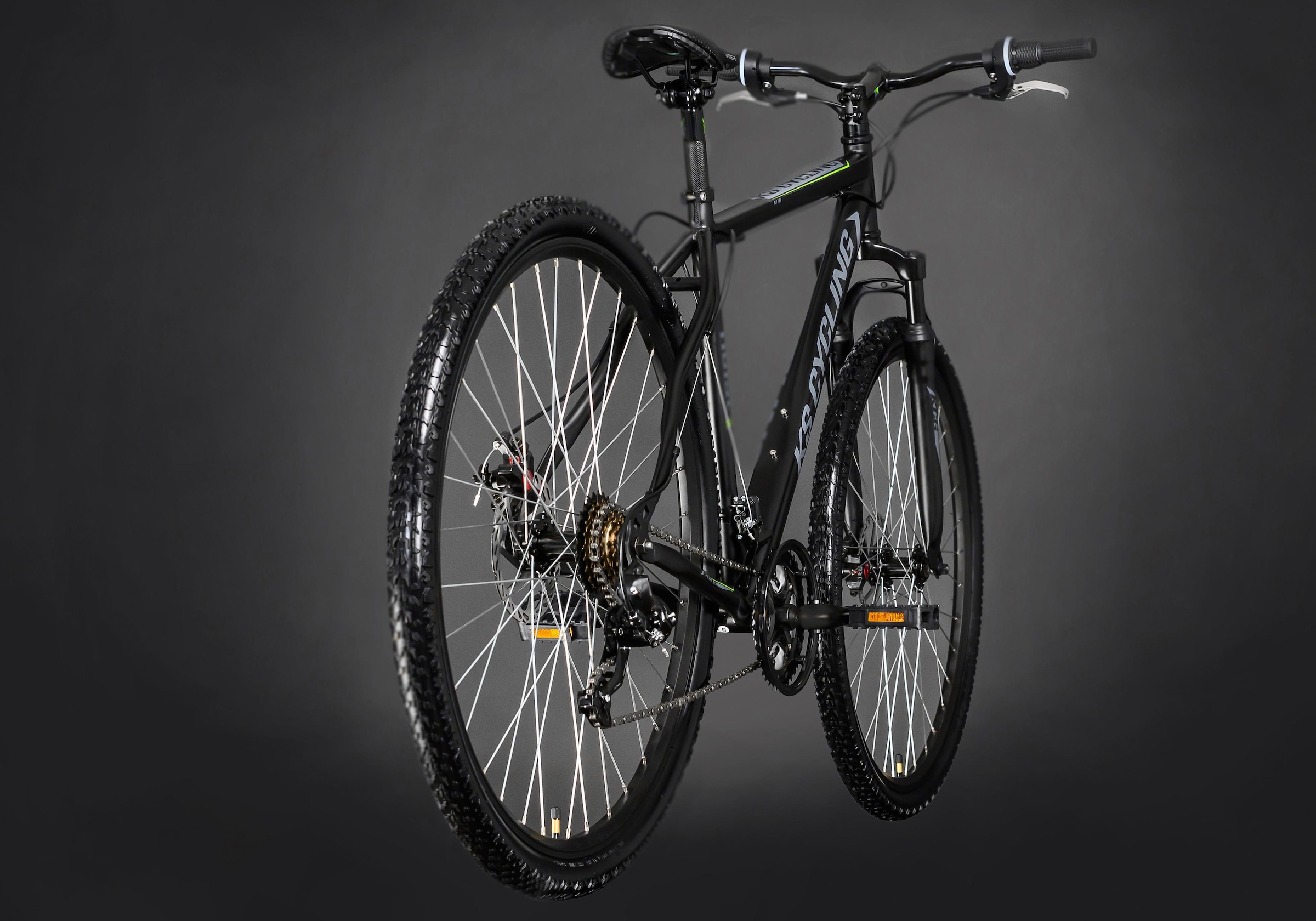 KS Cycling Mountainbike »Heist«, 21 Gang, Shimano, Altus Schaltwerk, Kettenschaltung, für Damen und Herren, Kettenschaltung