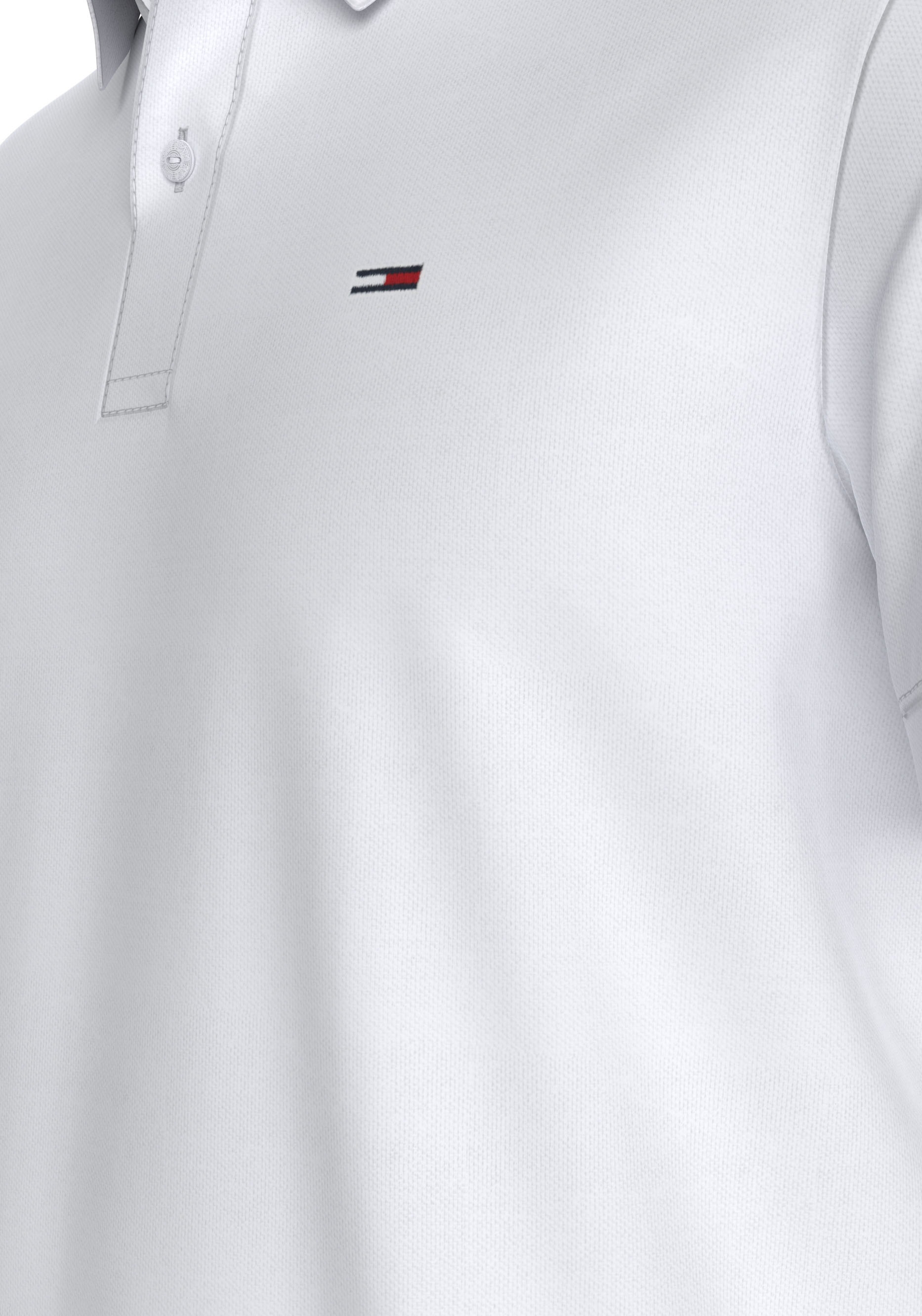 Tommy Jeans Plus Poloshirt »TJM SLIM PLACKET POLO EXT«, Große Größen mit Logostickerei