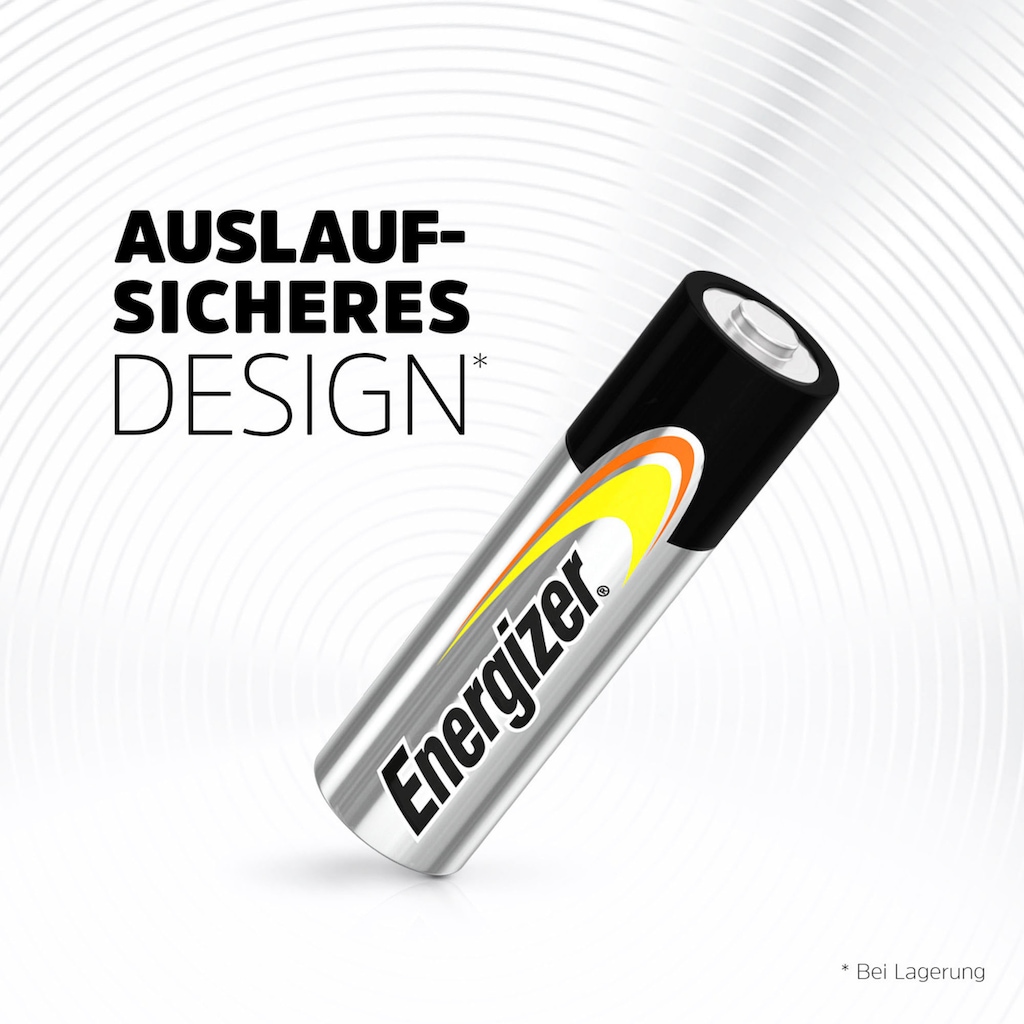 Energizer Batterie »40 Stück Alkaline Power Micro (AAA)«, LR03, 1,5 V, (Packung, 40 St.)