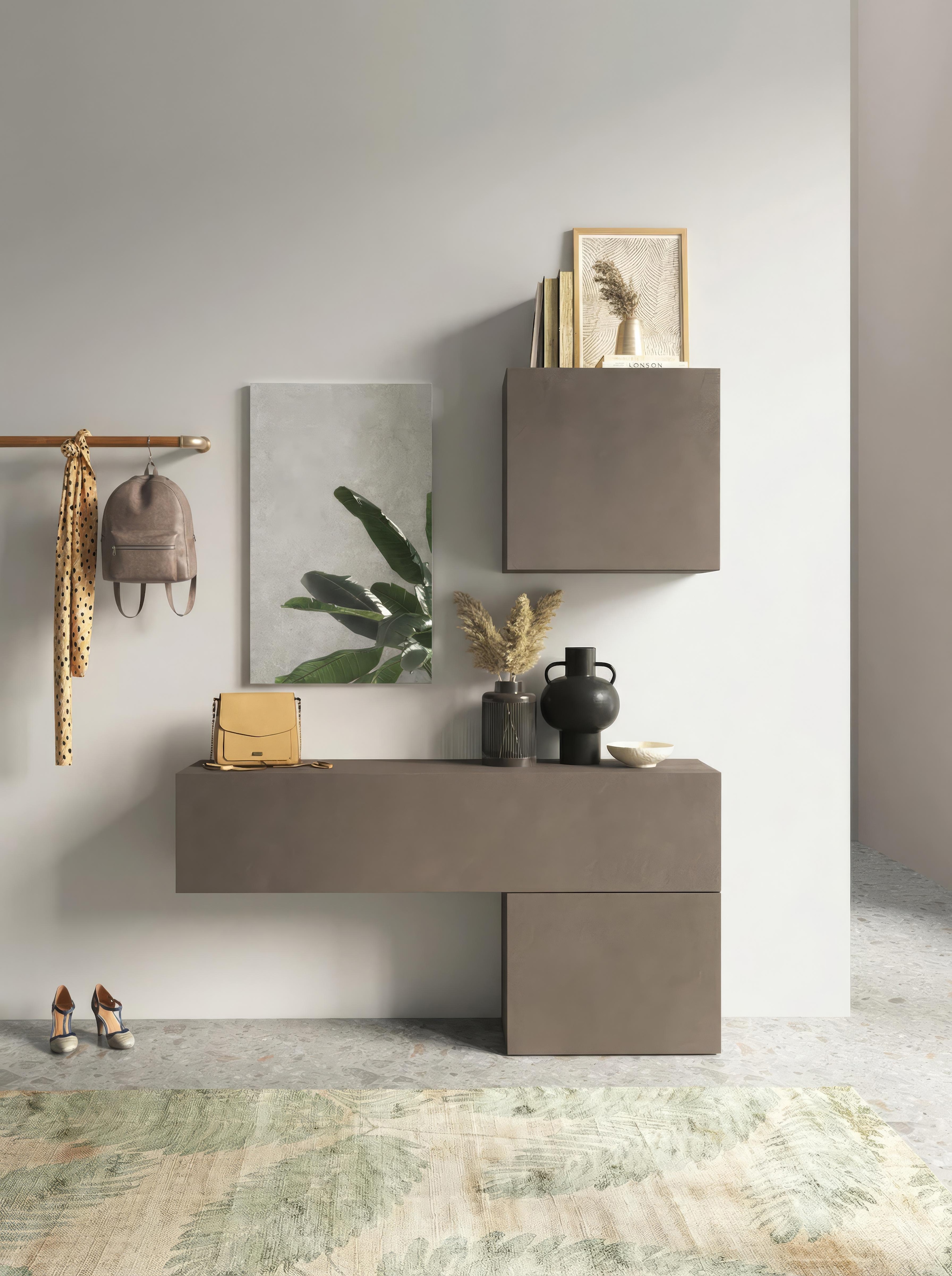 Home affaire Garderoben-Set »Infinity, 4tlg. Breite 138 cm, Höhe variabel, moderne Garderobe« Spar-Set, 4 Stk. tlg.