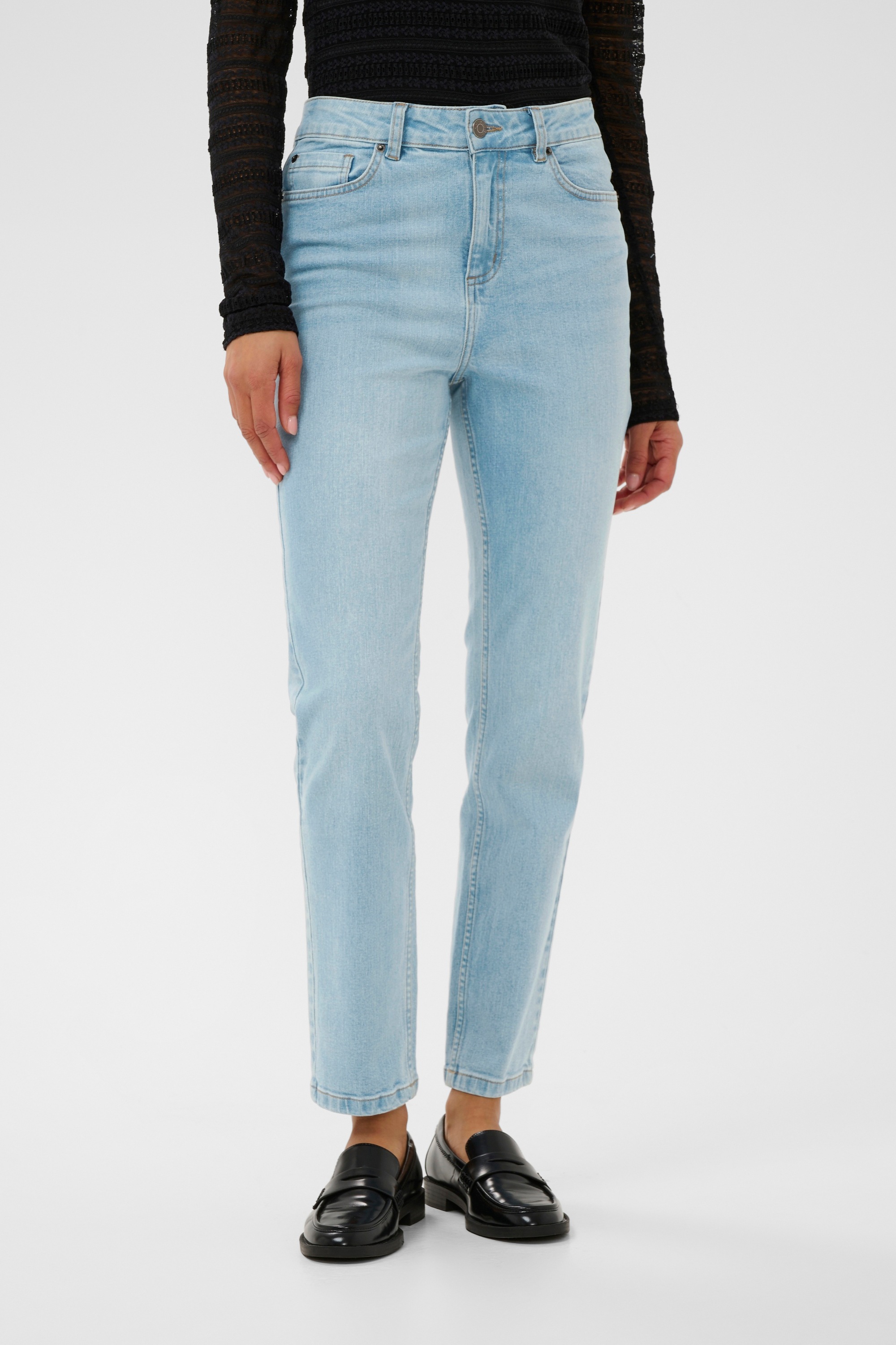 KAFFE Regular-fit-Jeans »Damen Jeans KAwillow«