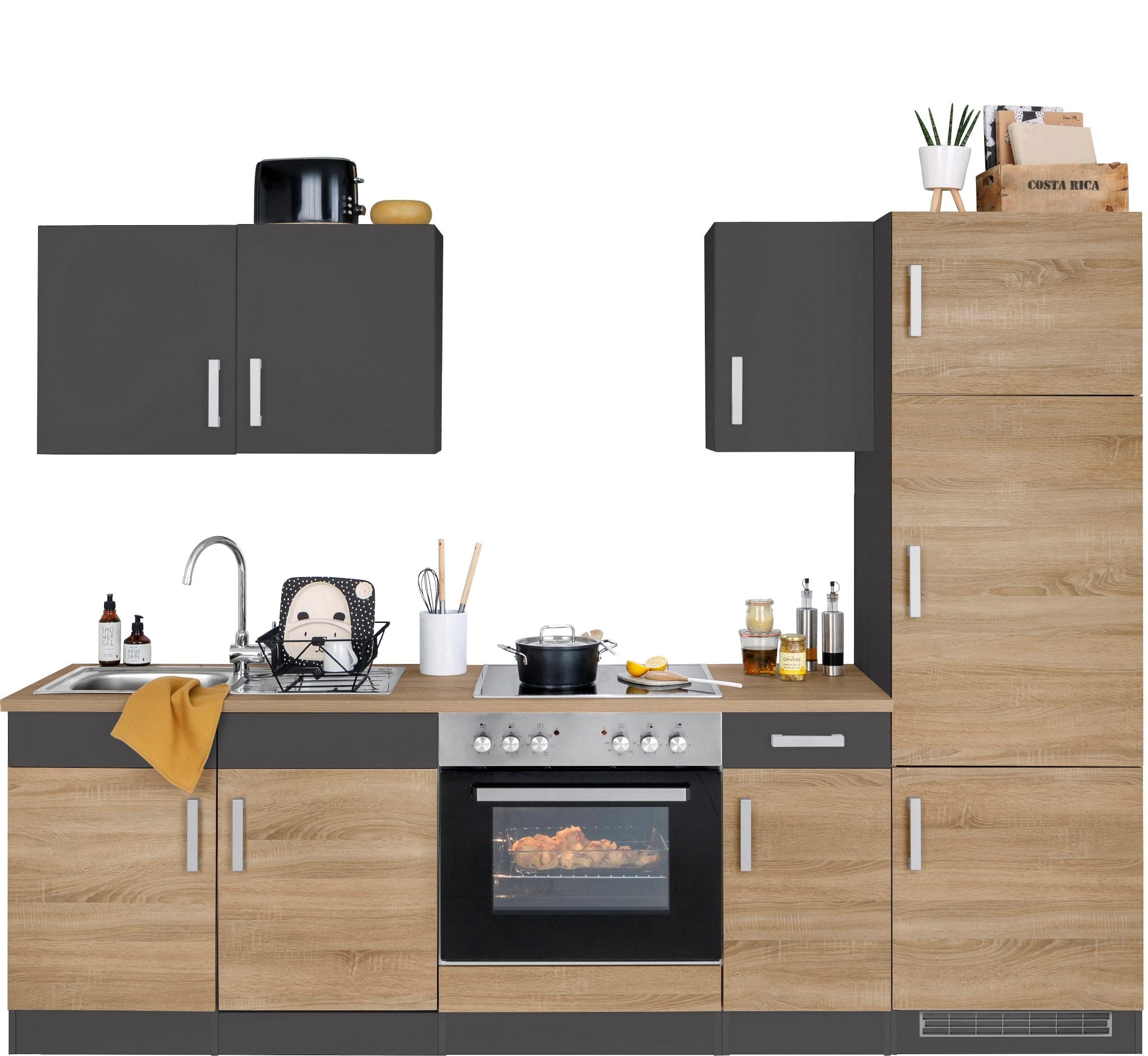 HELD MÖBEL Küchenzeile »Gera«, ohne E-Geräte, Breite 270 cm auf Raten  kaufen