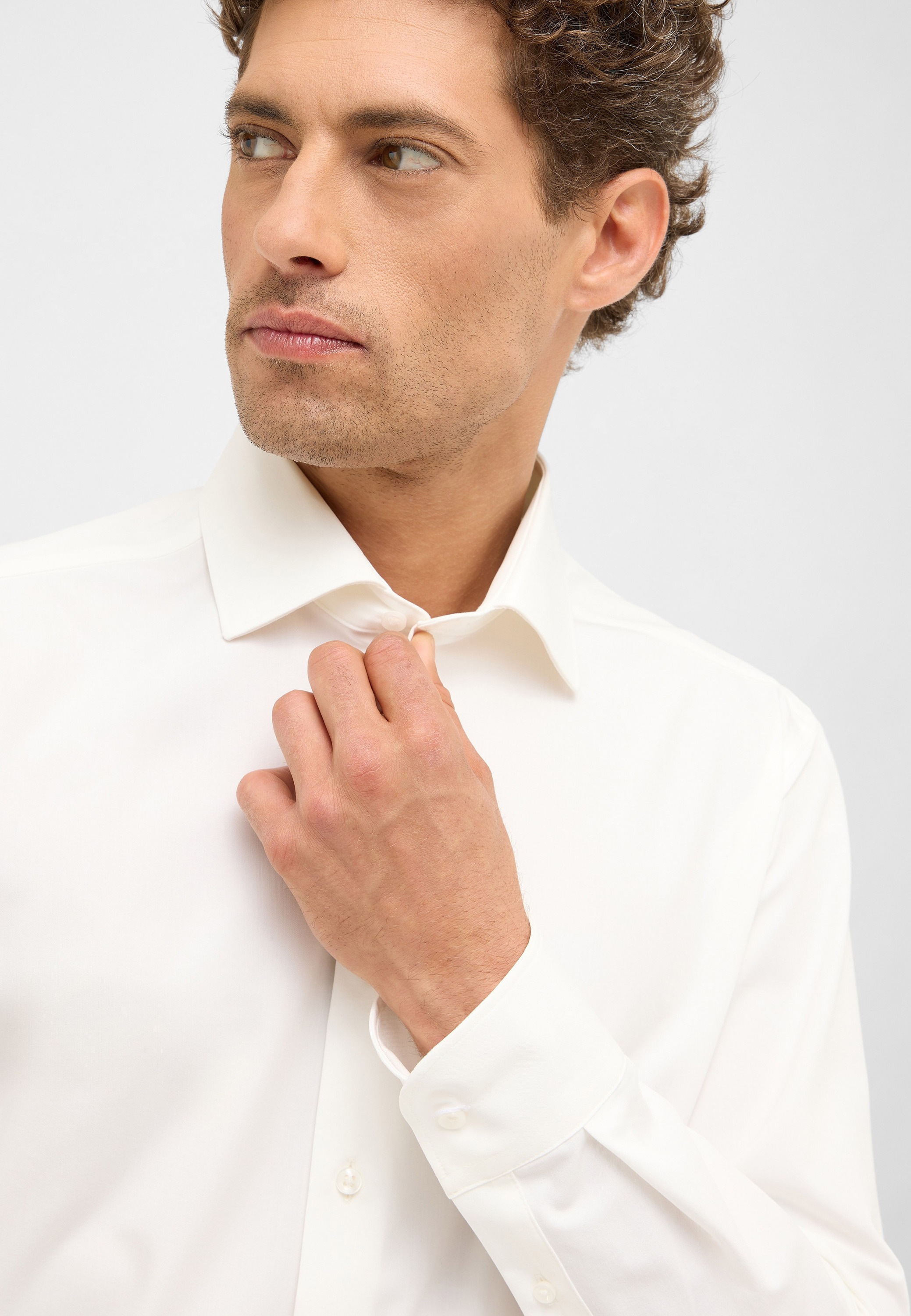 Eterna Langarmhemd »SLIM FIT« NON IRON (bügelfrei)