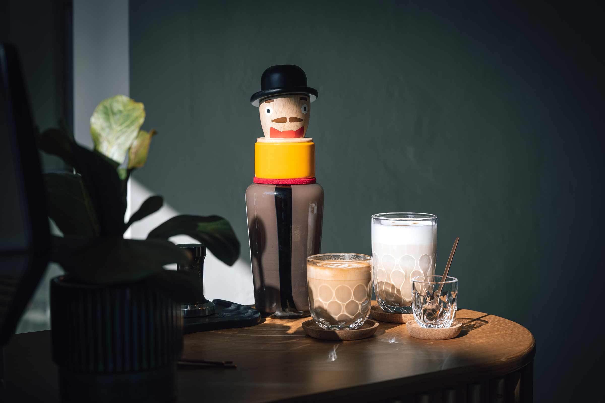 LEONARDO Latte-Macchiato-Glas »Kaffeegläser (1) Gocce 220 ml 2er Set transparent«