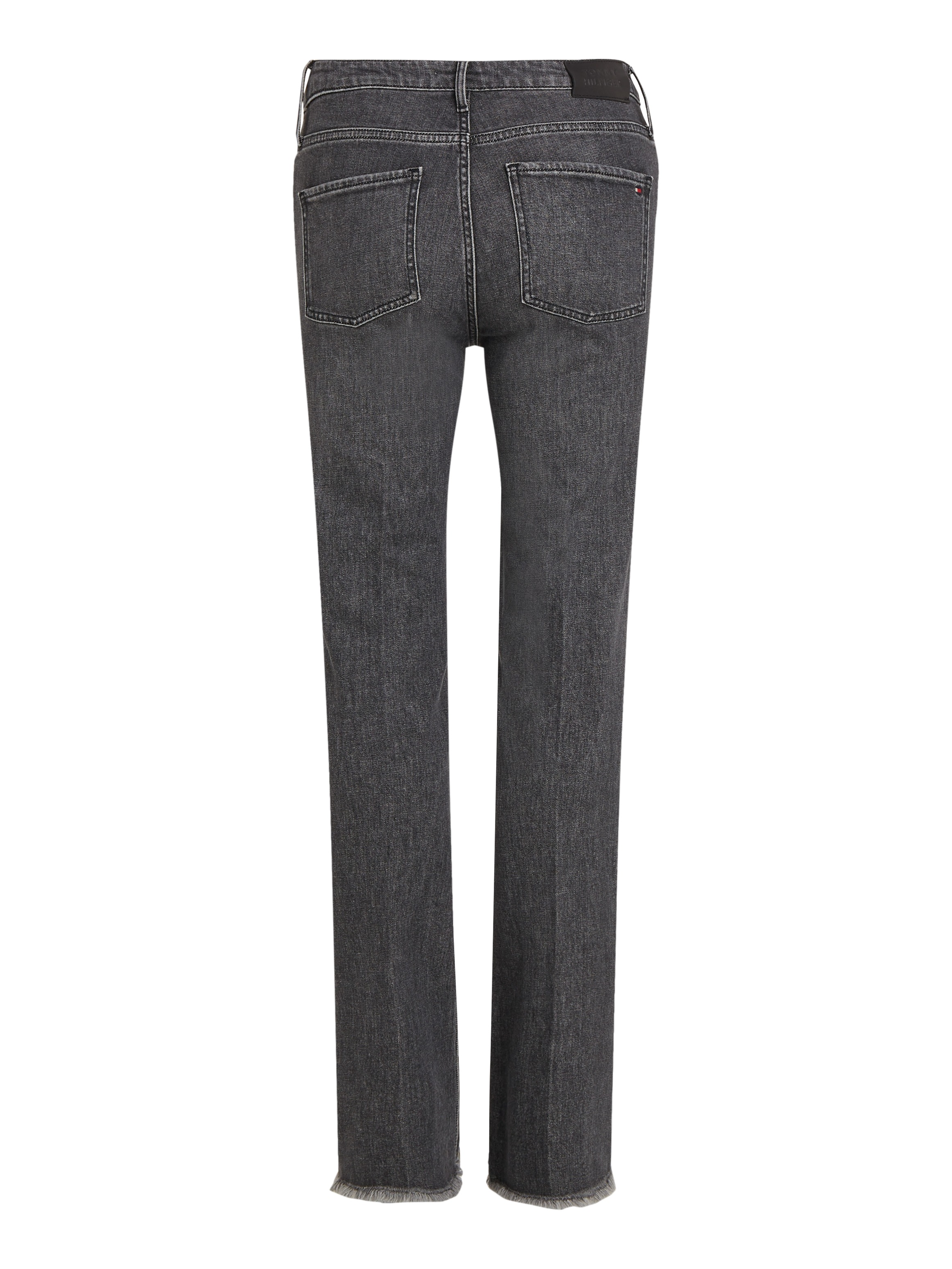 Tommy Hilfiger Bootcut-Jeans »BOOTCUT RW BEA«, mit Leder-Badge
