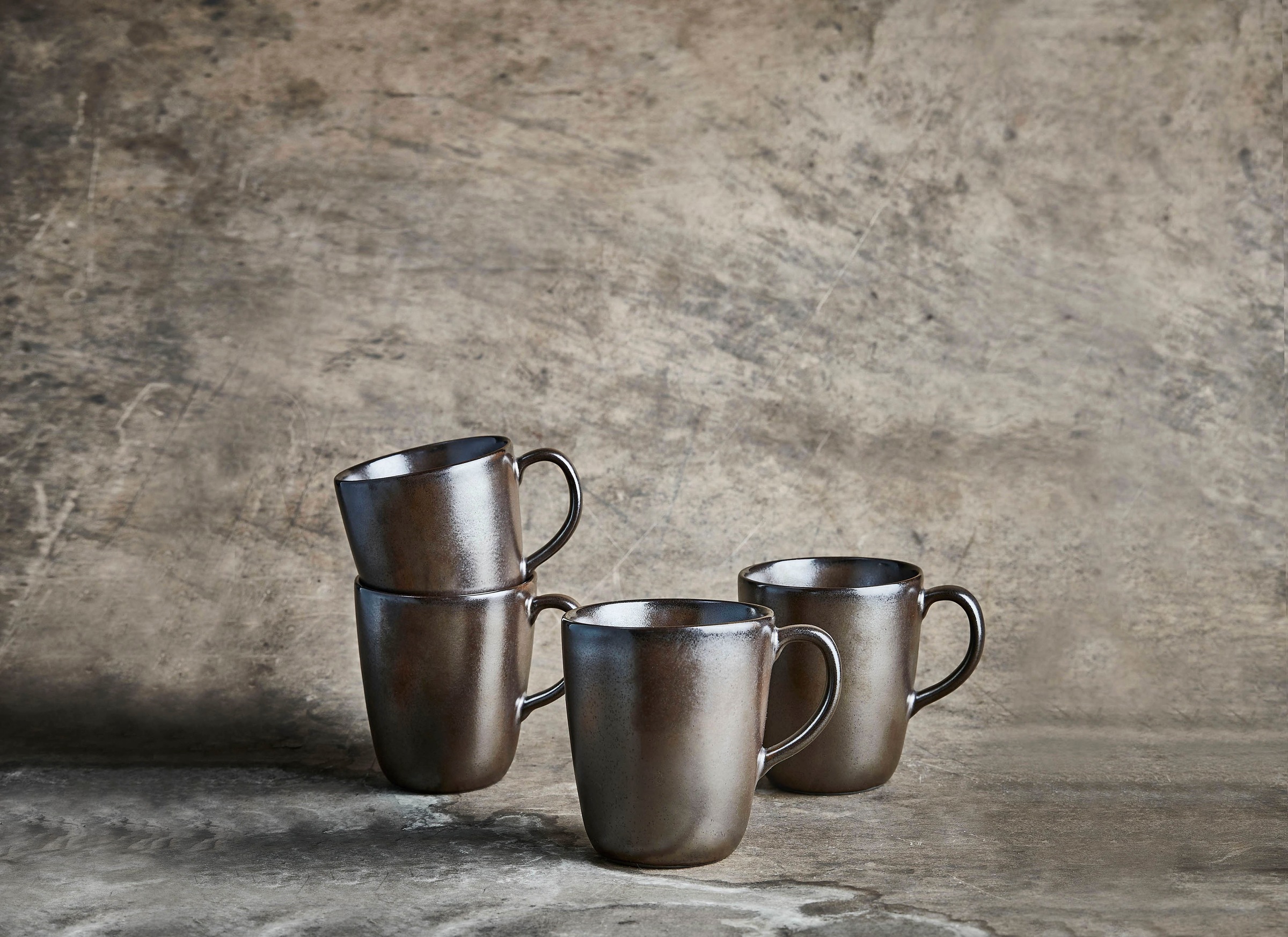 aida RAW Tasse »RAW«, (Set, 6 tlg.), 35 cl, 6-teilig