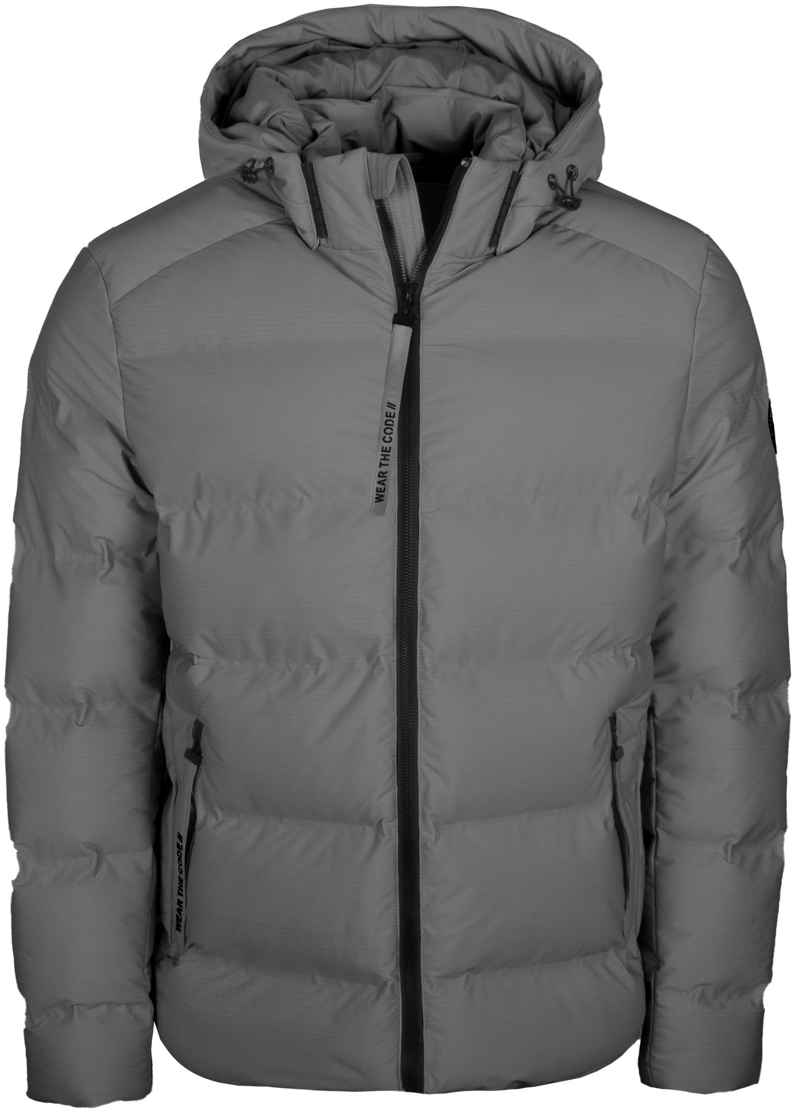 Indicode Steppjacke »INDerek«, mit Kapuze