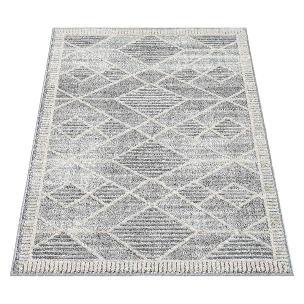Carpet City Teppich »FLAIR178«, rechteckig, 11 mm Höhe, Kurzflor-Teppich, Skandi-Stil, Wohnzimmer