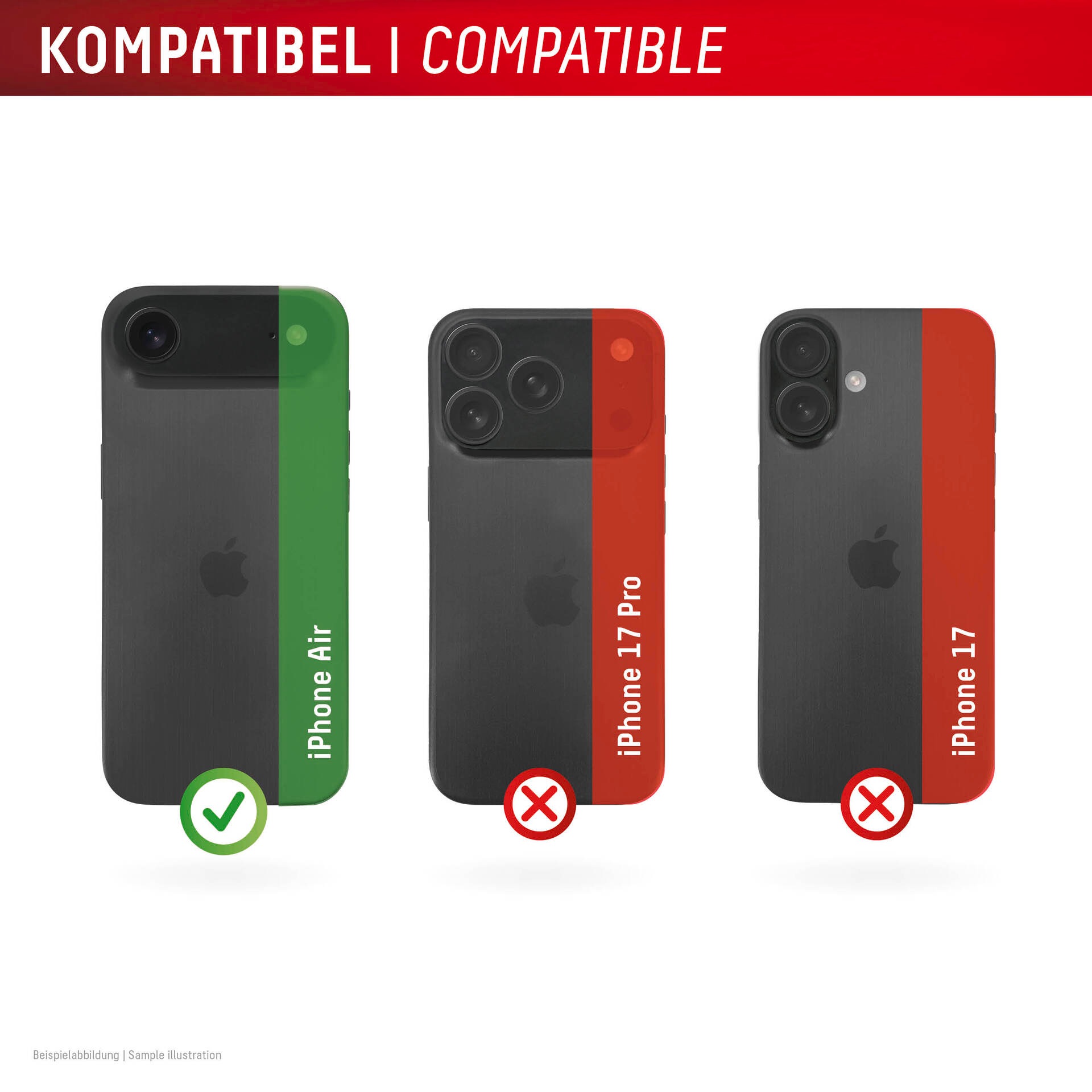 Displex Kameraschutzglas »Camera Lens Glass Single Glass Ring Protector« für Apple iPhone Air Kameraschutz,Linsenschutz,Objektivschutz, kratz- & stoßfest